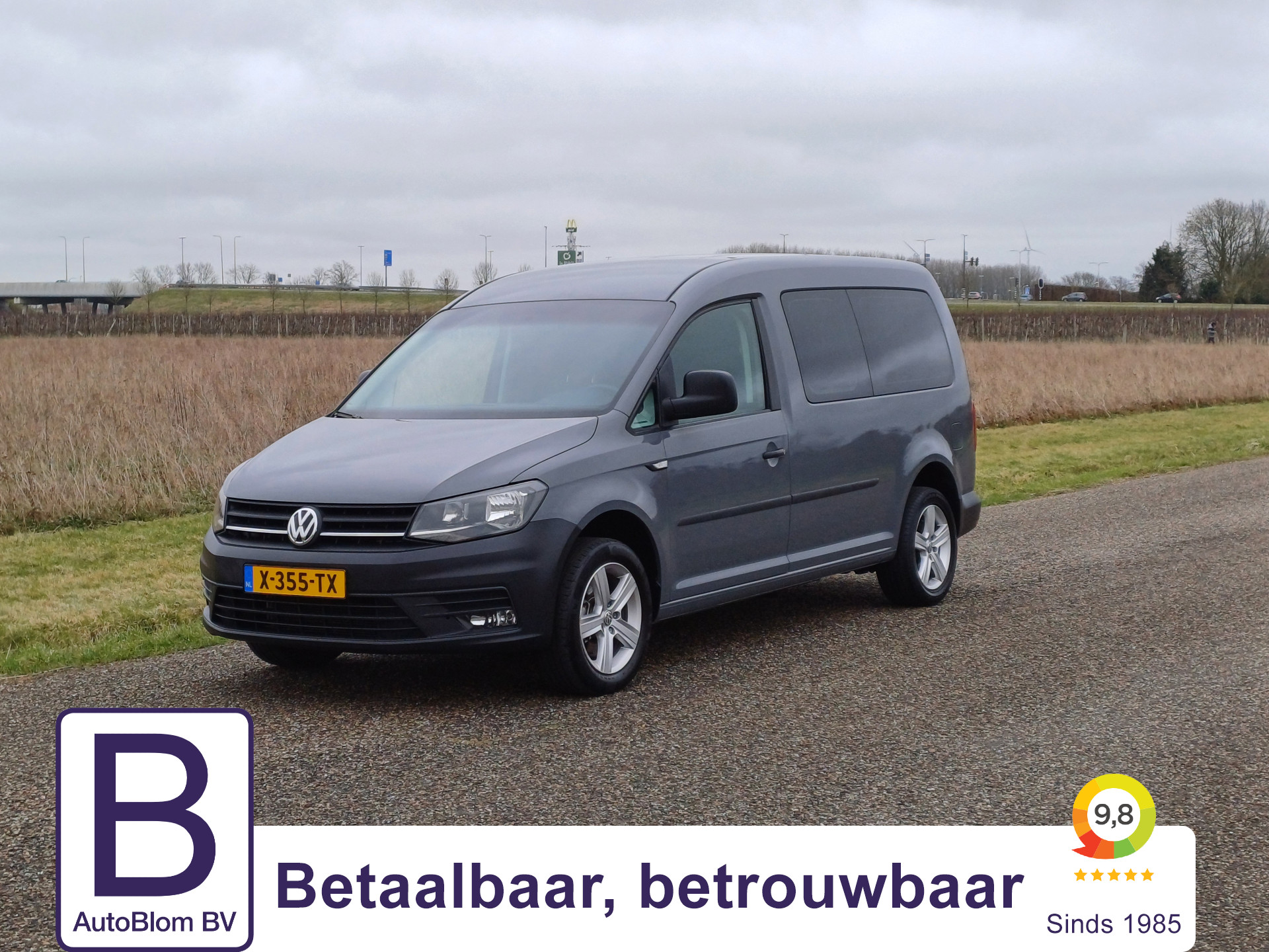 Volkswagen Caddy Maxi 1.4 TSI Trendline 5 Persoons Lage KM stand | Veel ruimte! | Airco | Cruise | Parkeerhulp | Bluetooth bij viaBOVAG.nl