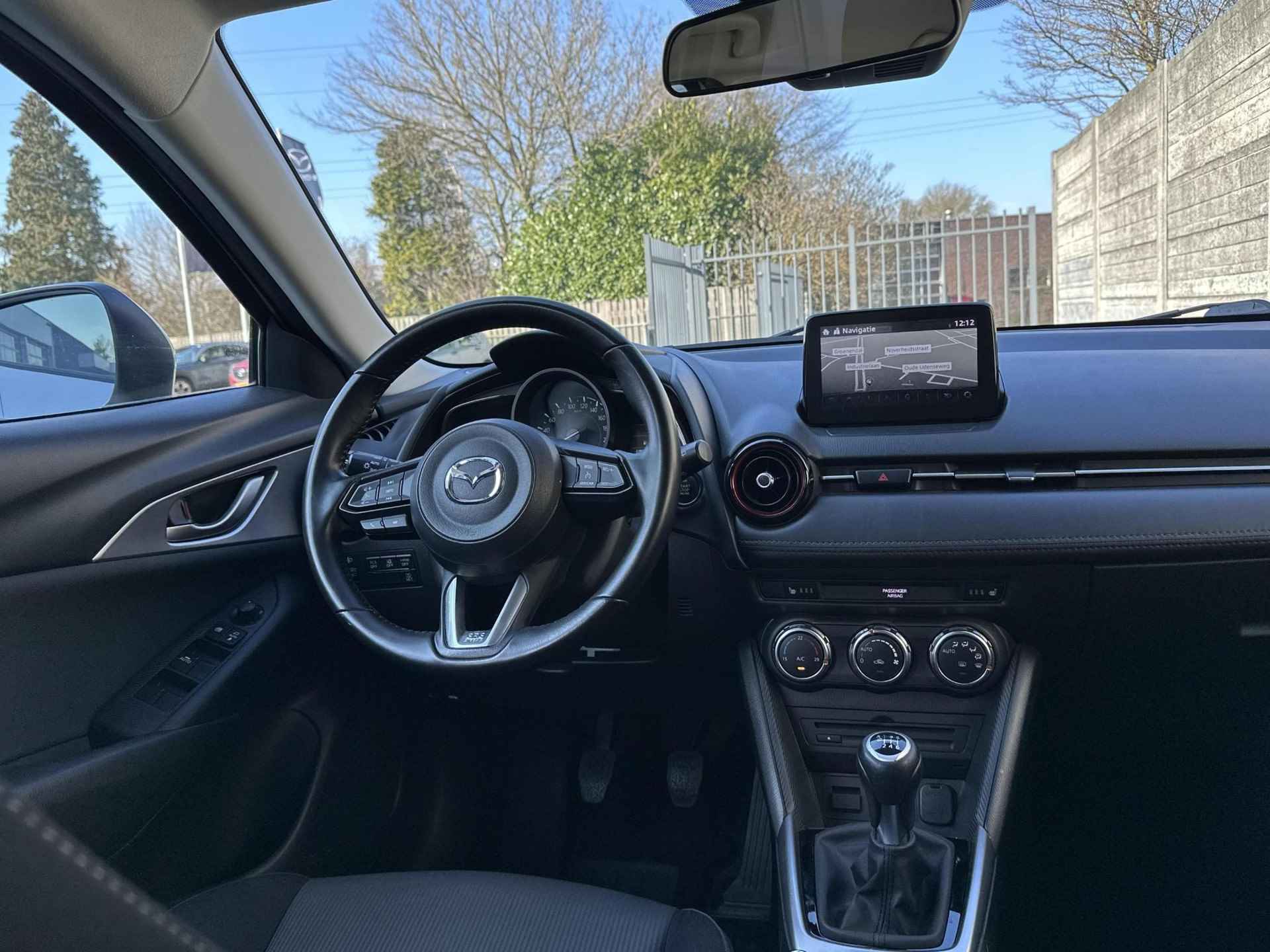 Mazda CX-3 2.0 SkyActiv-G 120 TS | Apple CarPlay/Android Auto| Navigatie | Dealer onderhouden | Stoelverwarming | - 23/41