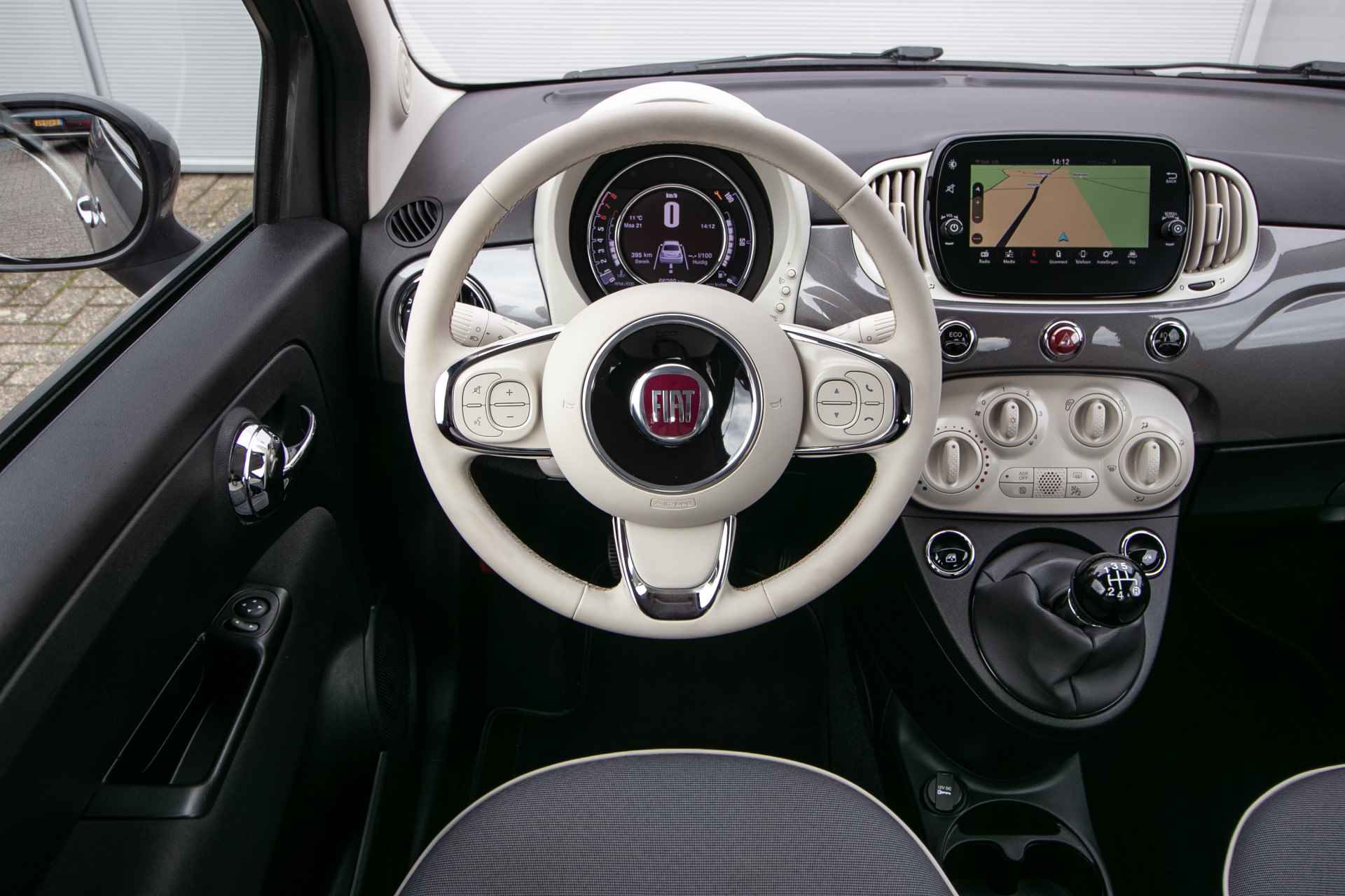 Fiat 500 0.9 TwinAir Turbo Lounge - All-in rijklrprs | navi | Apple cp/Android a. - 11/40