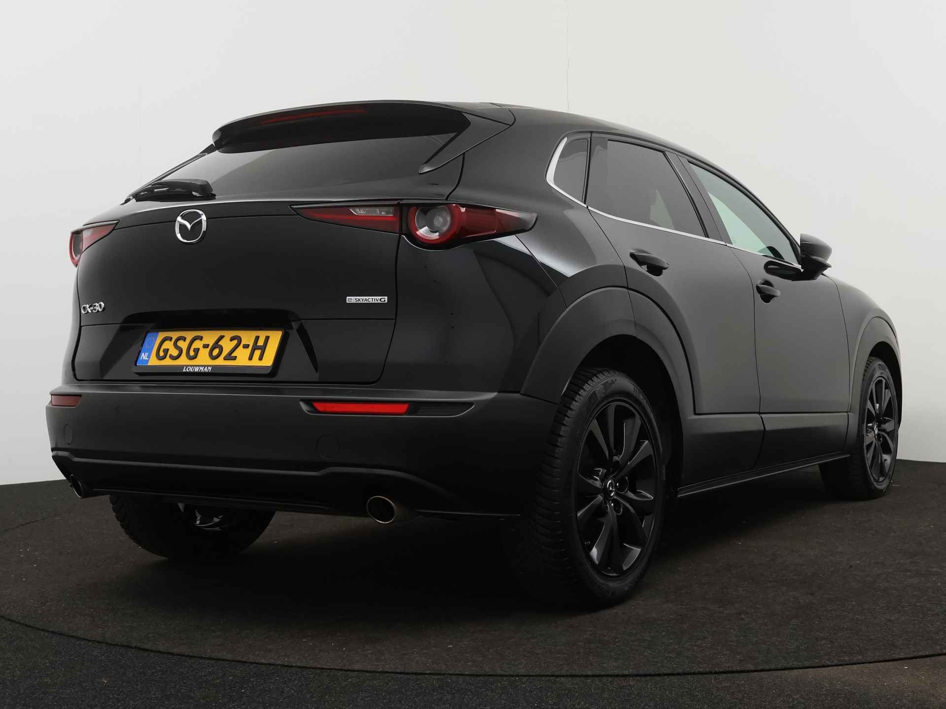 Mazda CX-30 2.0 e-SkyActiv-G M Hybrid Sportive Limited | Verwarmde voorstoelen | Navigatie | Parkeersensoren | Climate Control | Elektrische Achterklep | - 3/45