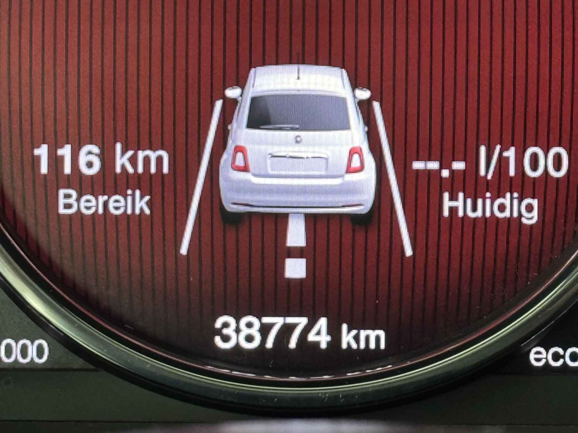 Fiat 500 1.2 Star | Navigatie | Panoramadak | Climate Control | - 33/40