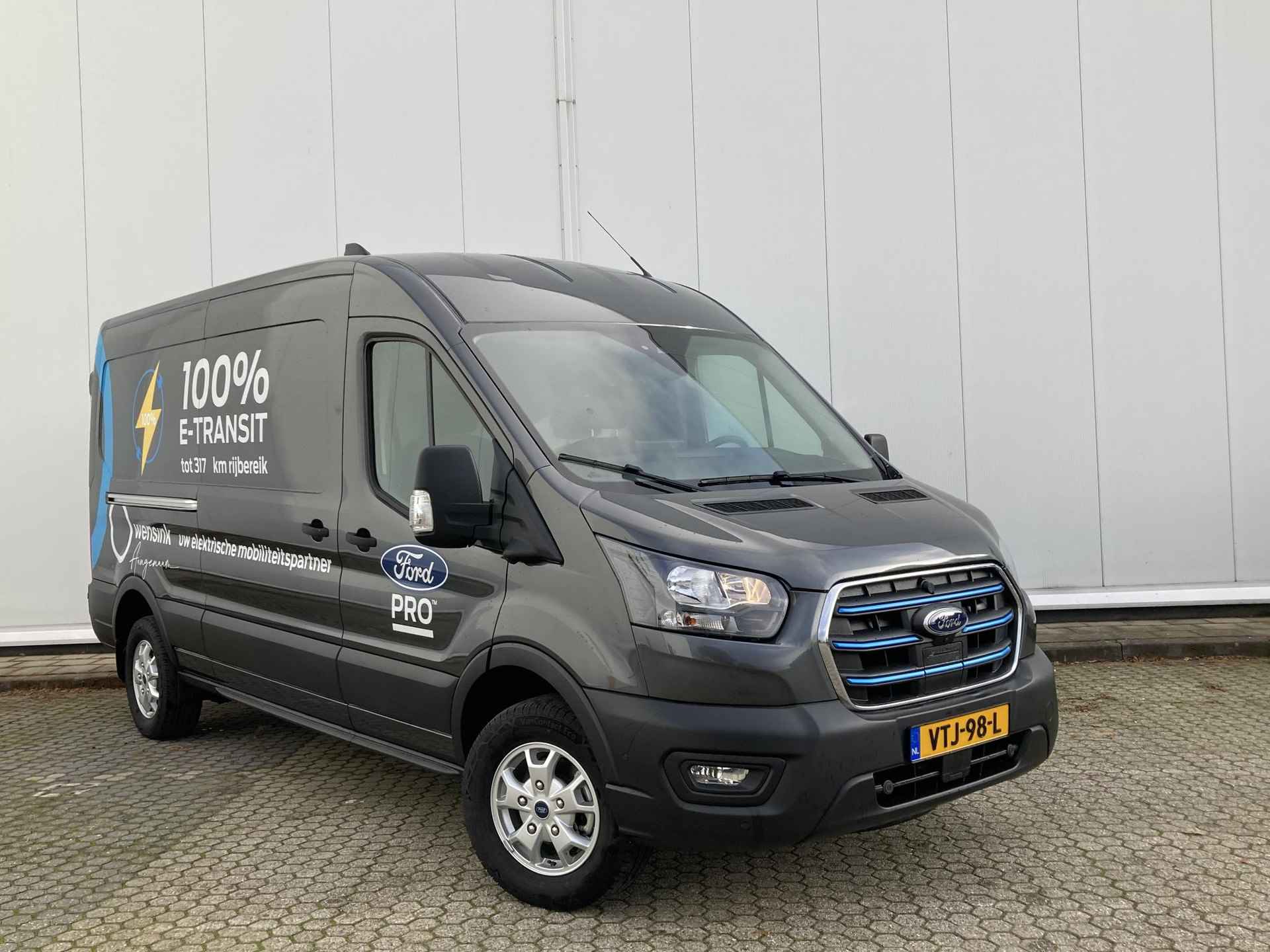 Ford E-Transit 350 L3H2 Trend 68 kWh 317 KM Trend 3500 GVW | Van € 68989, Voor 49995,- EX/EX | Navigatie | Camera 360 Graden | Direct Leverbaar | - 4/34