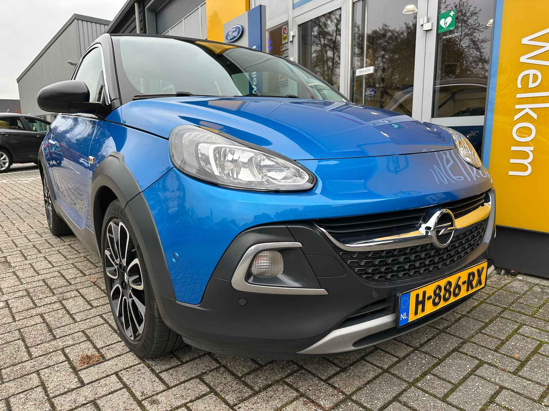 Opel ADAM 1.0 116PK Turbo Rocks | SCHUIFDAK| STOEL- EN STUURVERWARMING| PARKEERSENSOREN V+A| BLUETOOTH| CRUISE CONTROL| - 9/38