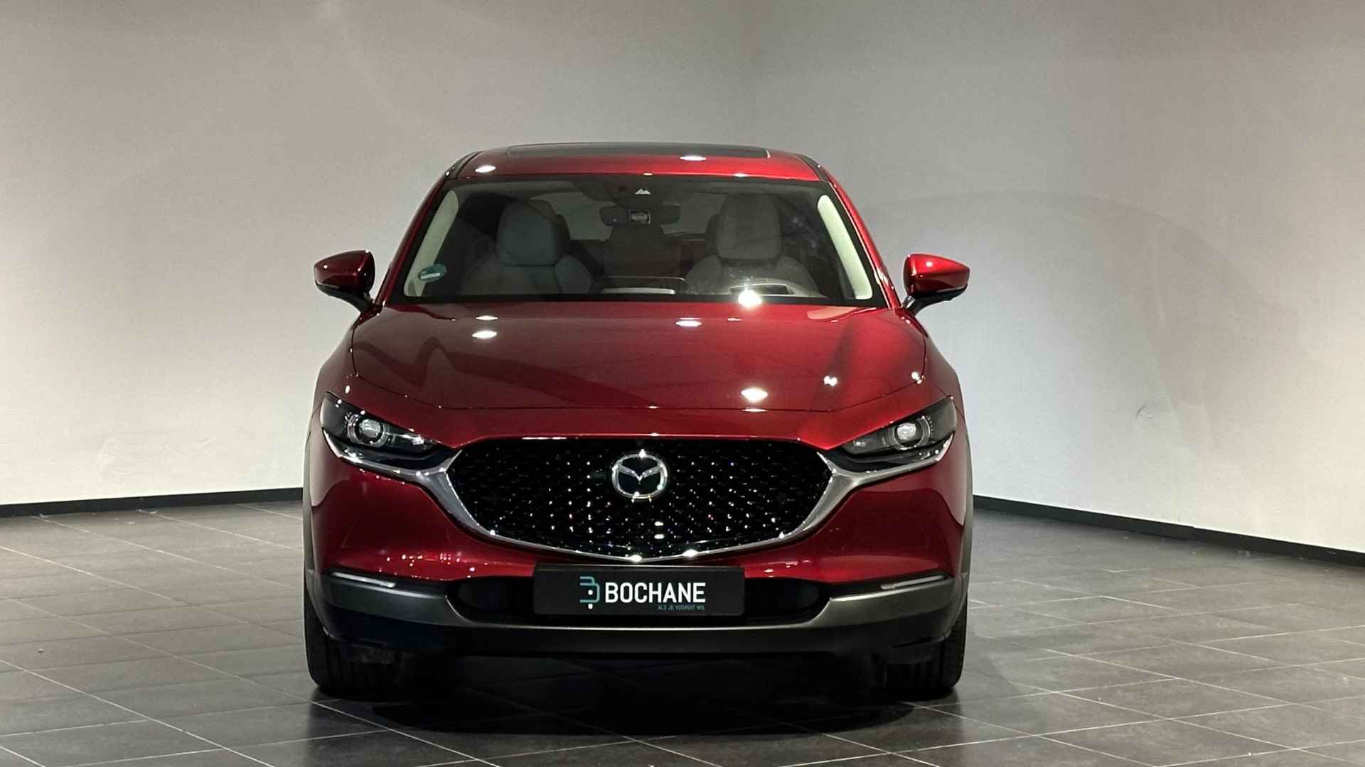 Mazda CX-30 2.0 e-SkyActiv-X M Hybrid AWD Luxury | Adaptive Cruise Control | Leder | Navigatie - 14/28