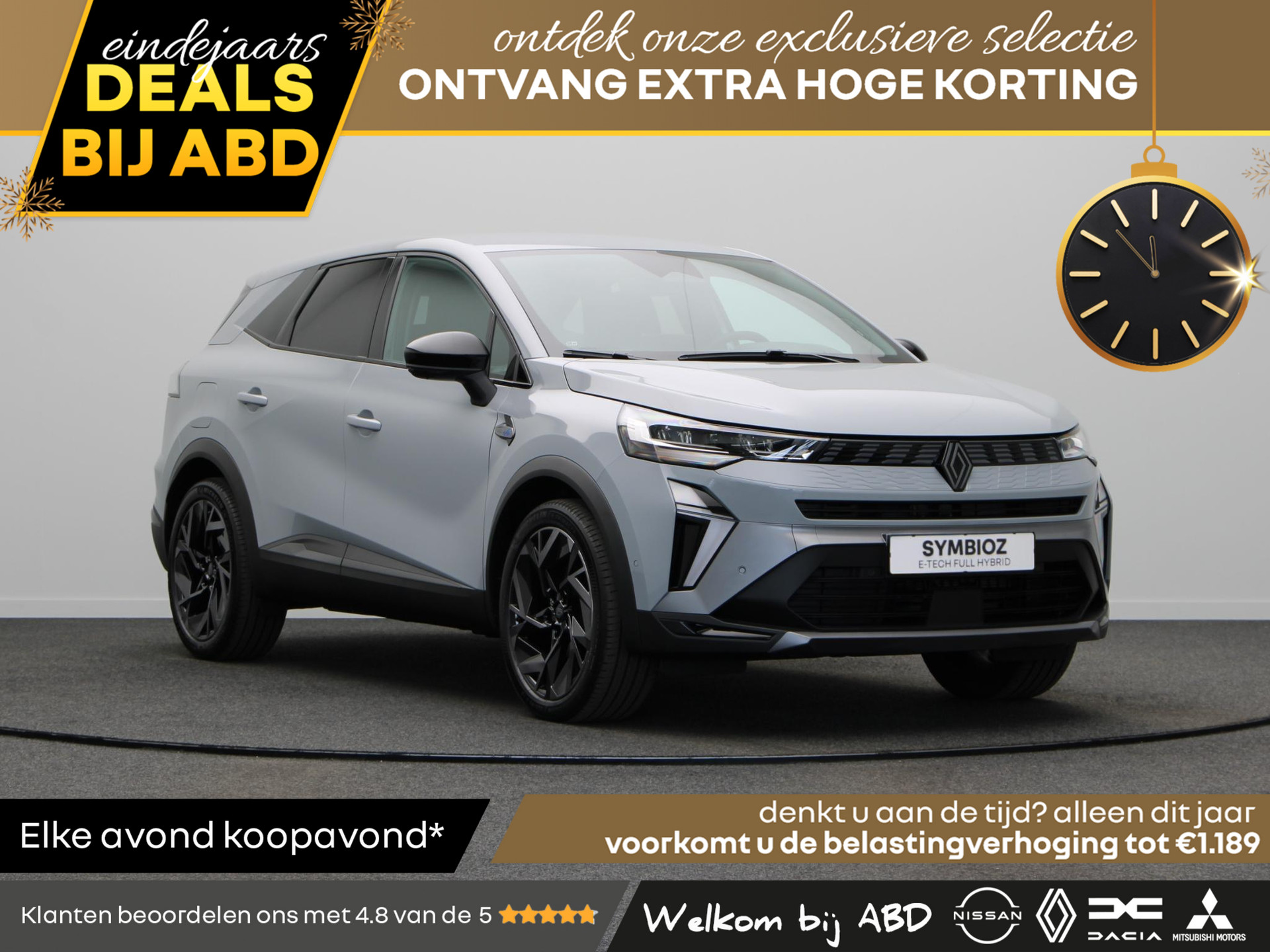 Renault Symbioz 1.6 E-Tech hybrid 145pk esprit Alpine | Panoramadak | Harman Kardon | Active driver assist | Stoel- en voorruitverwarming |