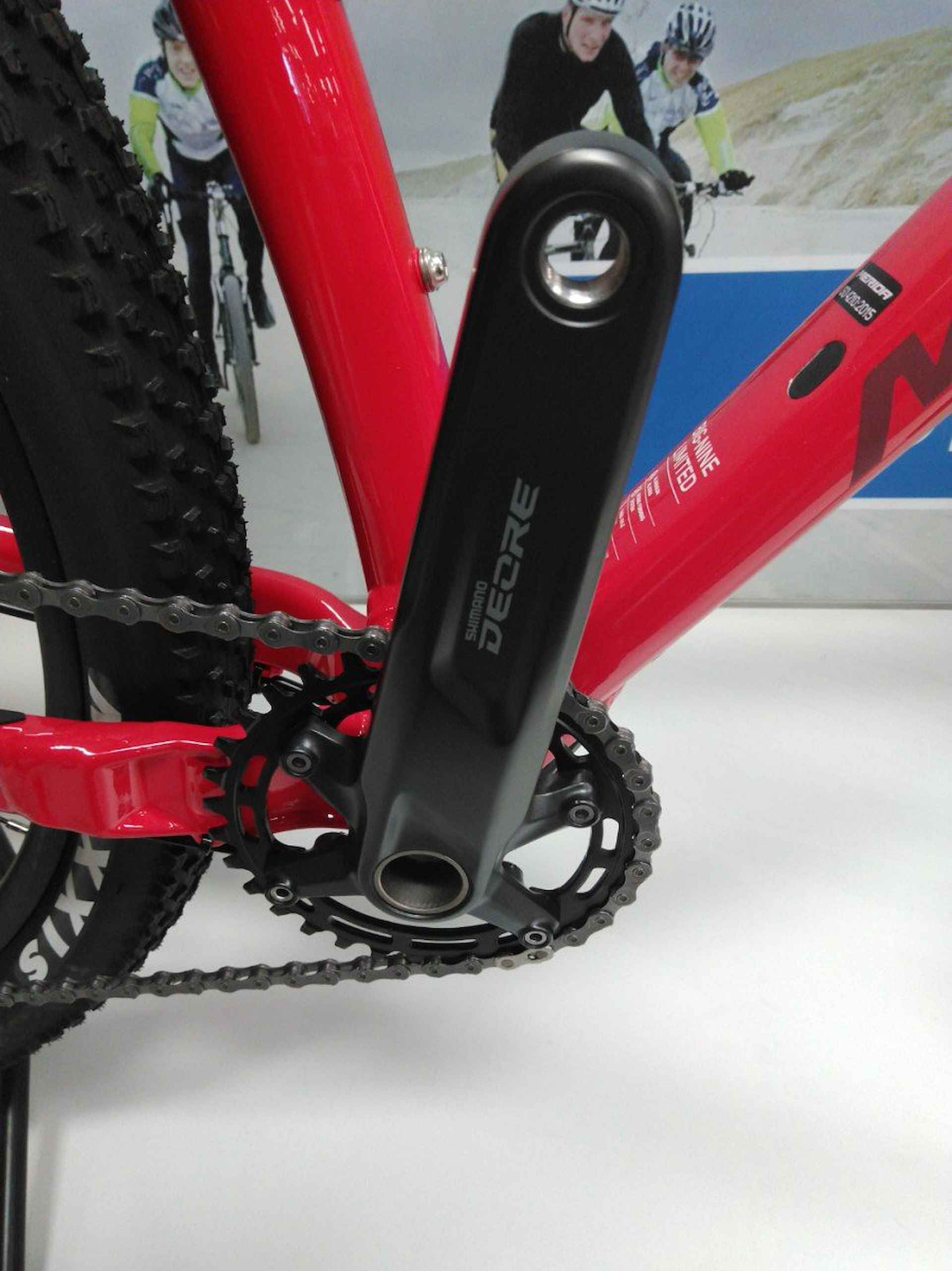 MERIDA Big Nine Limited GLOSSY RACE RED/MATT RED 51cm XL 2024 - 3/4