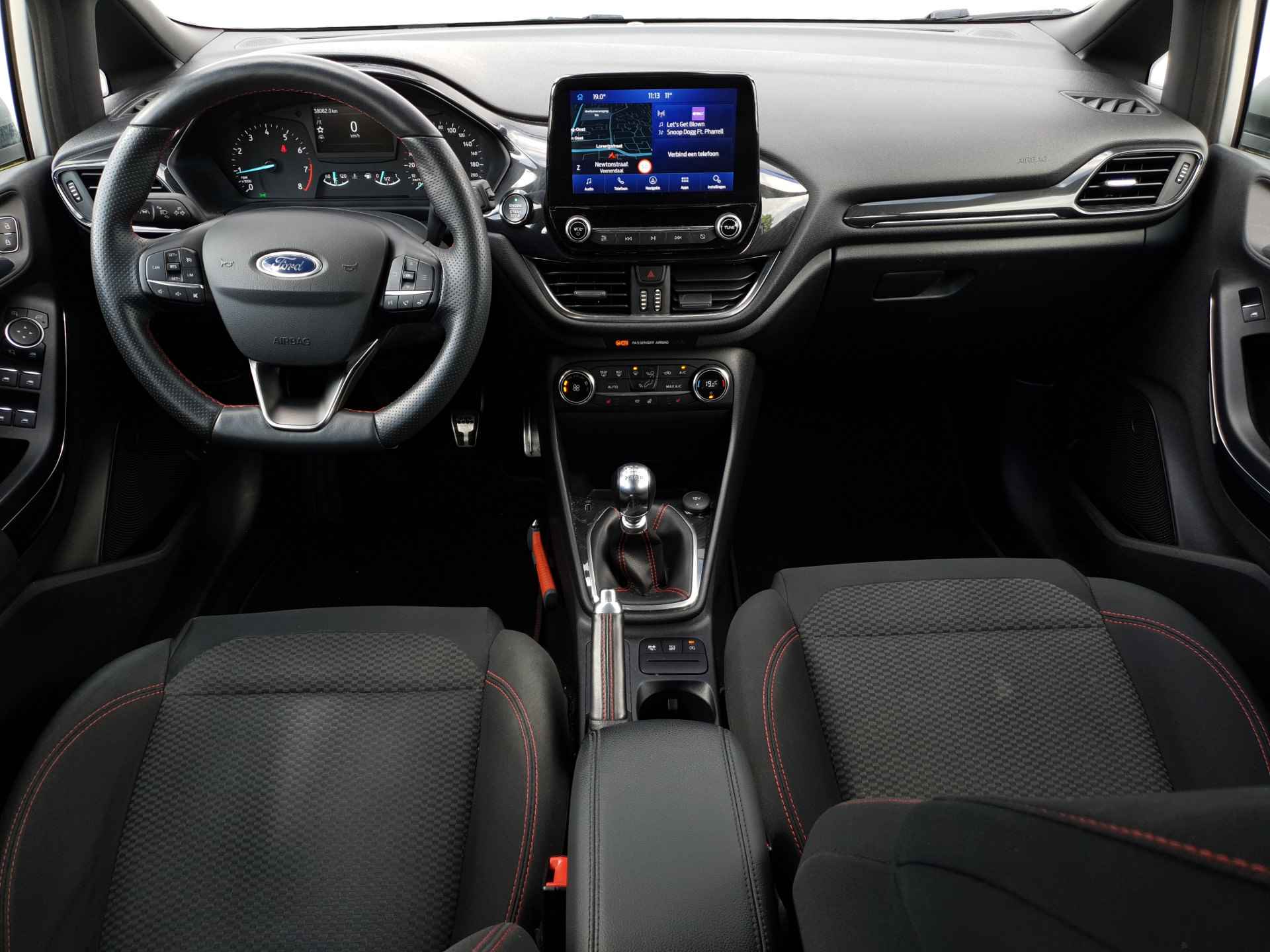 Ford Fiesta 1.0 ST-Line | Cruise Control | Stoelverwarming | 17 inch! | Navigatie - 23/38