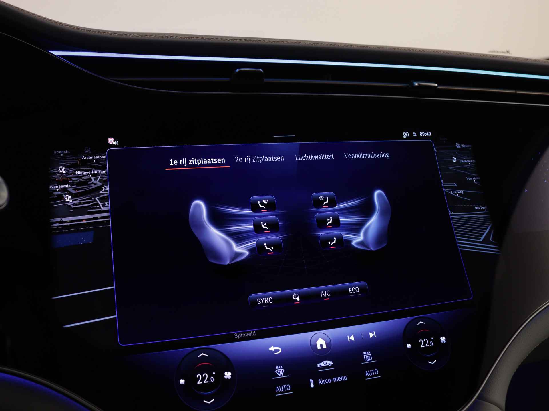 Mercedes-Benz EQS SUV 580 4MATIC AMG Line 7p 118 kWh | Trekhaak | Akoestiekcomfortpakket | Rijassistentiepakket Plus | Head-up display MBUX met augmented reality | Multicontourzetels vooraan met massage-functie | KEYLESS GO-comfortpakket | Burmester® 3D-surround sound system |  Premium Plus pakket | - 8/38