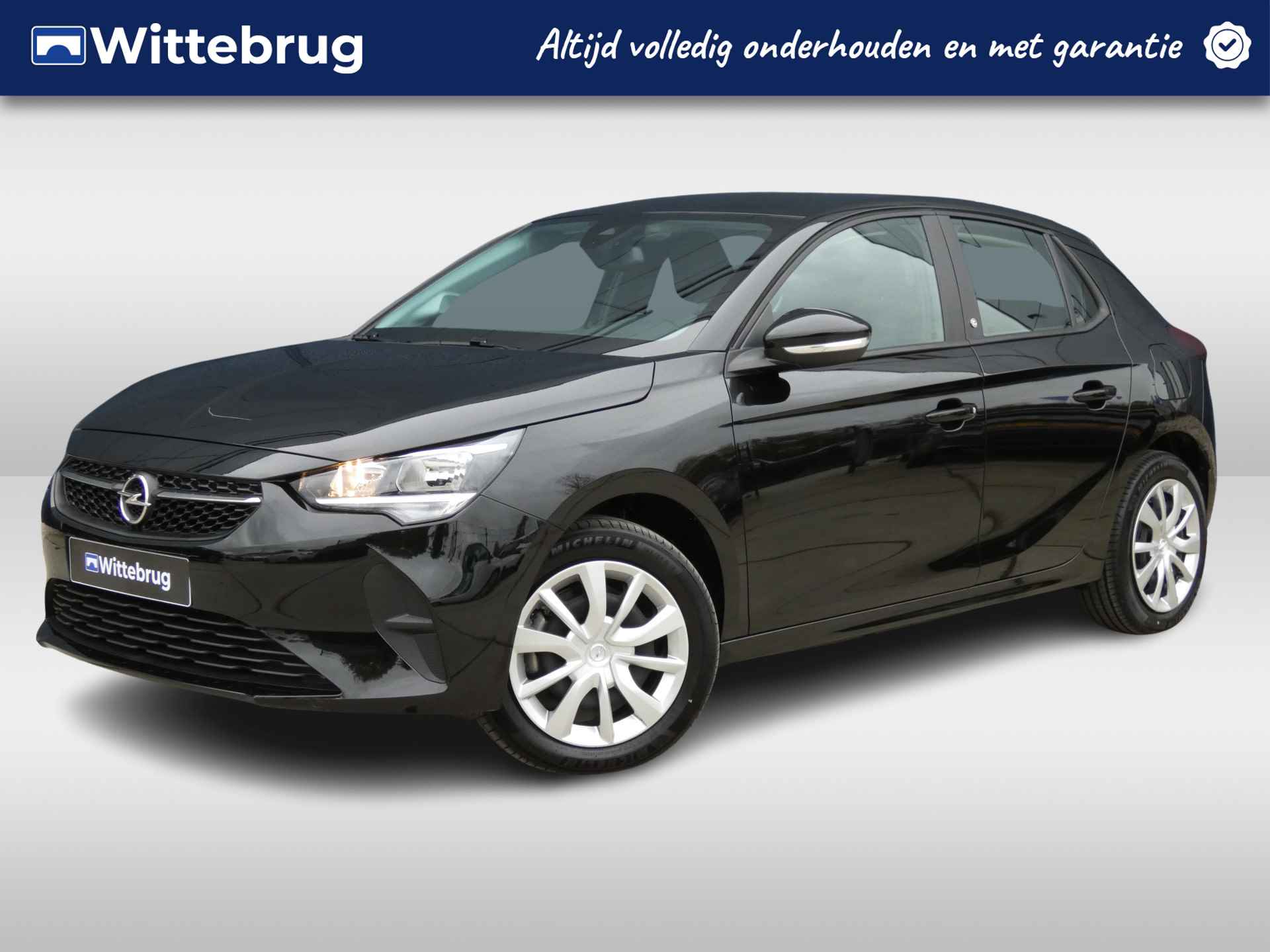 Opel CORSA-E Level 2 50 kWh € 7.714,- VOORDEEL! | Apple Car Play & Android Auto | Stoelverwarming - 1/49