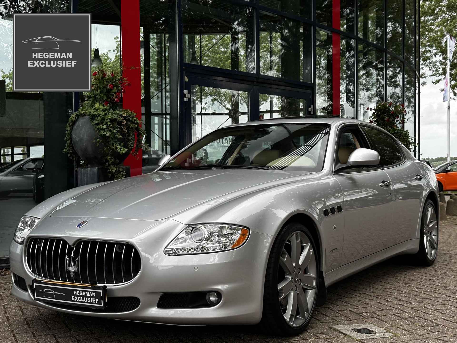Maserati Quattroporte 4.7 S | 20 inch | Stoelverwarming | Schuif-kanteldak | ECC | BOSE - 1/36
