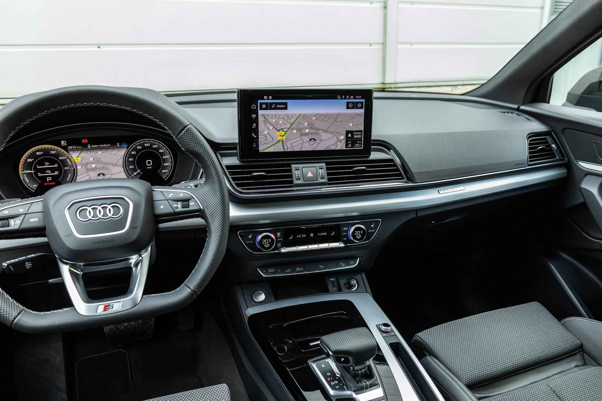 Audi Q5 Sportback 55 TFSIe 367pk PHEV S edition Competition | Panoramadak | Luchtvering | Keyless | Smartphone Interface - 41/51