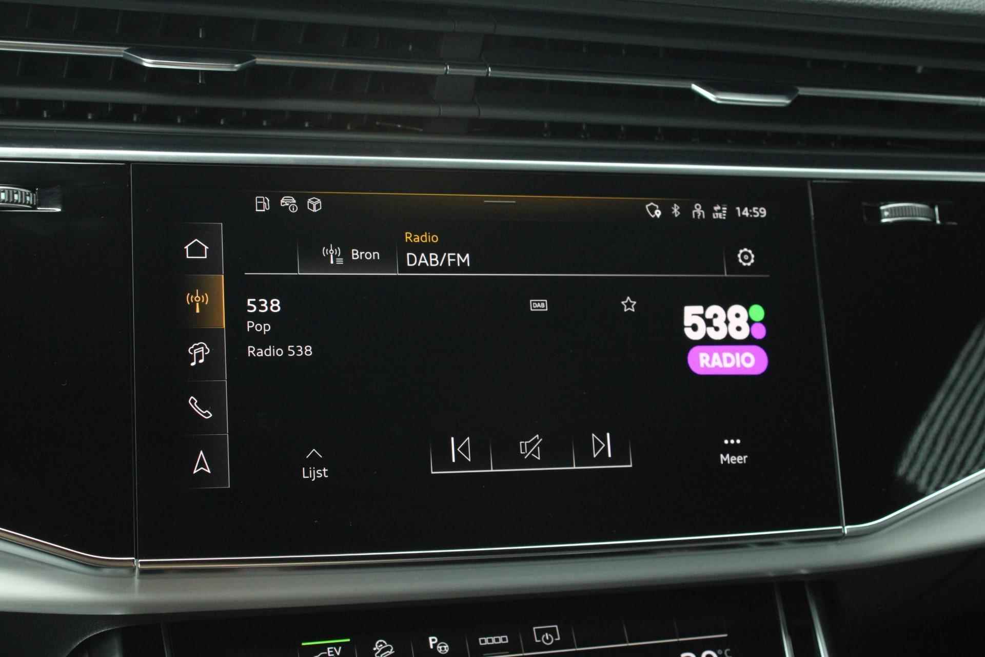 Audi Q8 55 TFSI e 394pk quattro Pro Line S | Bang & Olufsen | Panormadak | Trekhaak - 39/73