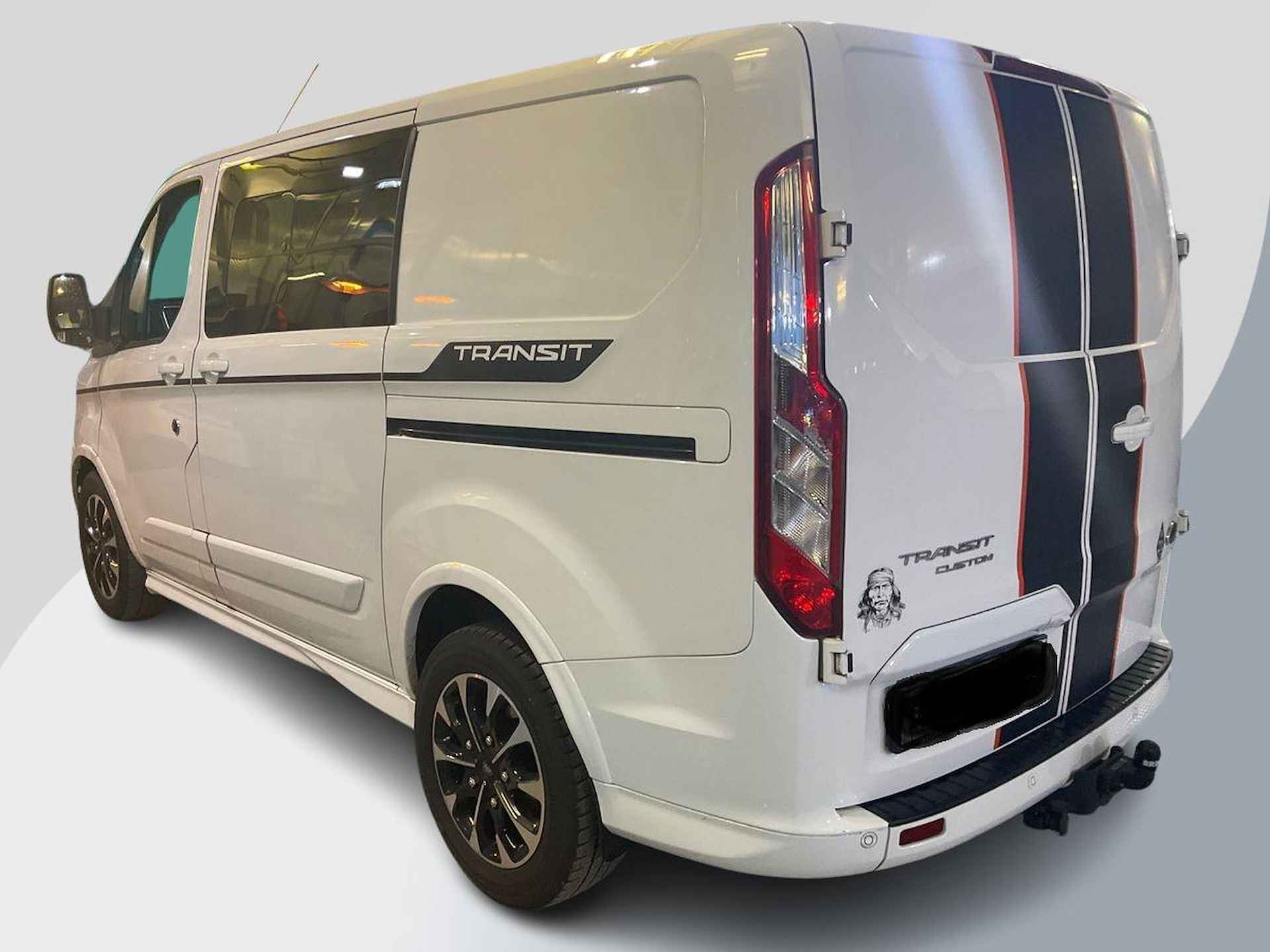 Ford Transit Custom 320 2.0 TDCI L1H1 Sport DC 185pk Automaat | Dubbele Cabine | Marge BTW vrij | Adaptive Cruise Control | Achteruitrijcamera |  Dubbele Schuifdeur incl. privacy glass | Trekhaak - 5/11