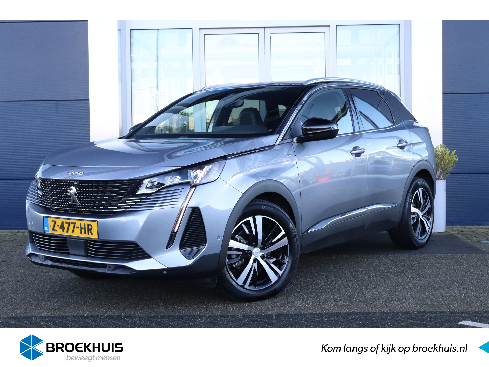 Peugeot 3008 1.2 Hybrid 136-PK e-DSC6 GT | Camera V/A | ACC | Climate | PDC | Navi | Carplay