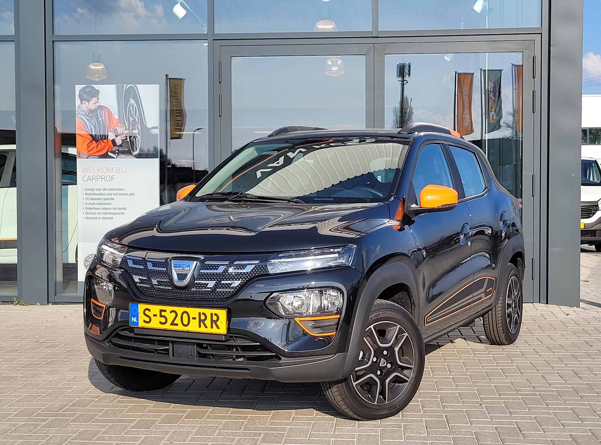 Dacia Spring 45 Comfort Plus + DC-Snellader + trekhaak voor fietsdrager