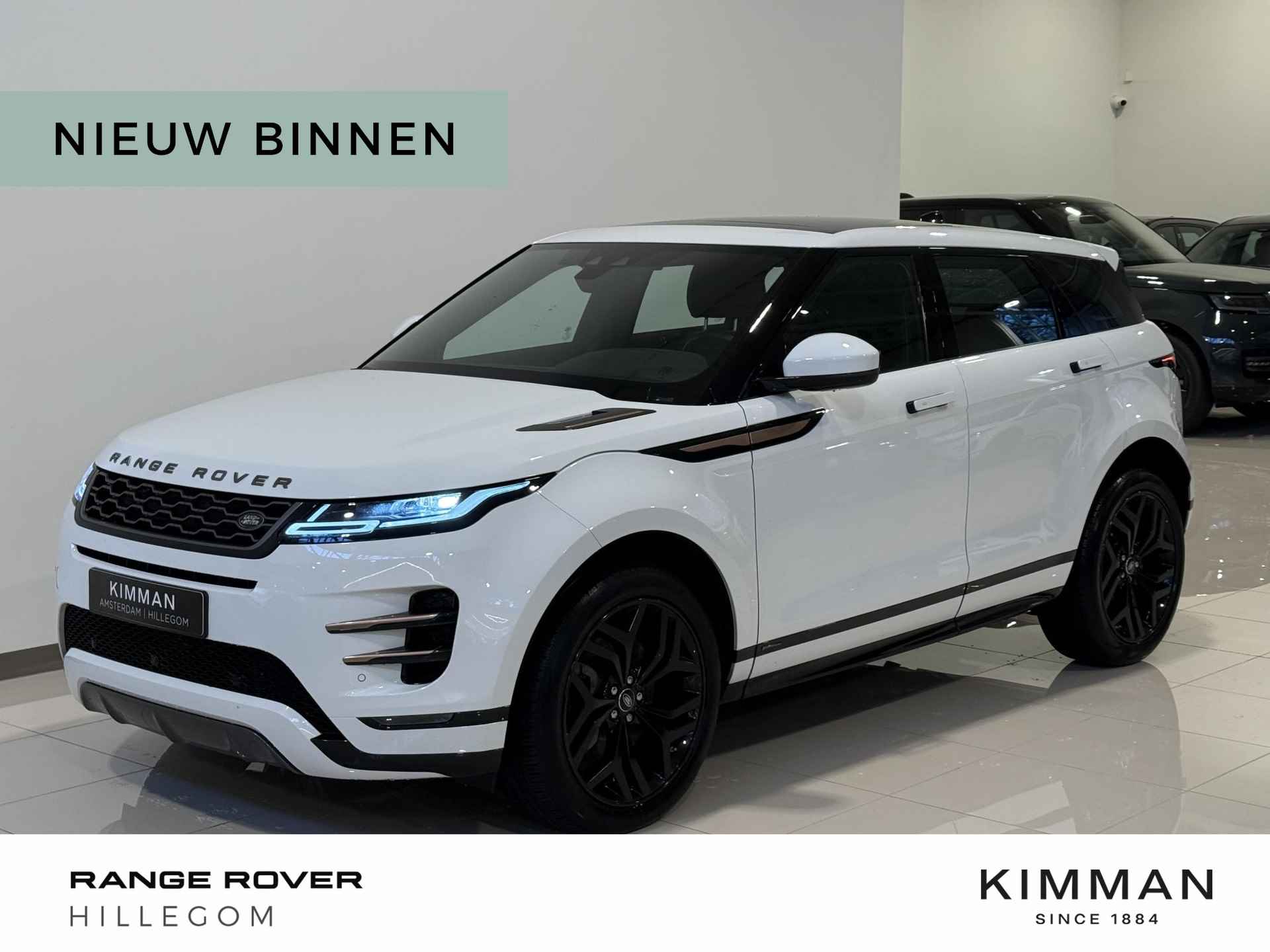 Land Rover Range Rover Evoque 2.0 P200 AWD R-Dynamic | Panorama schuif/kantel dak| 20 inch Gloss Black | Digital Dash