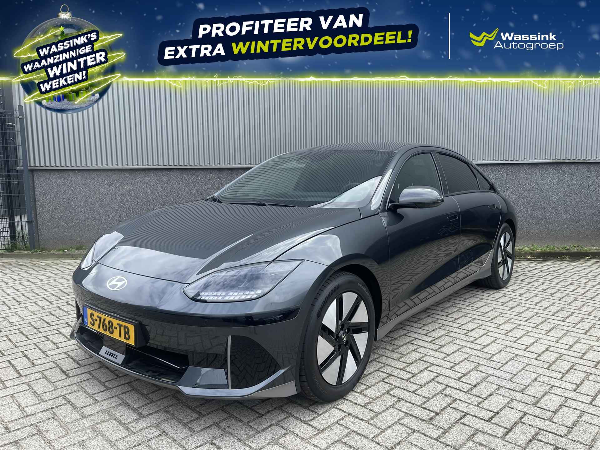 Hyundai Ioniq 6 77,4 kWh 229pk RWD Connect | Navi | 18'' LM Velgen | Achteruitrijcamera | Dodenhoekwaarschuwing | - 2/46