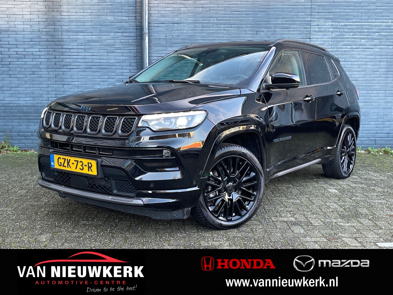 JEEP Compass 4xe 240pk Plug-in Hybrid S Automaat | Leer | Stoel/Stuur Verwarming | Alpine® Audio | 360° Camera | Blindspot | Elek. Achterklep | All Season Banden |