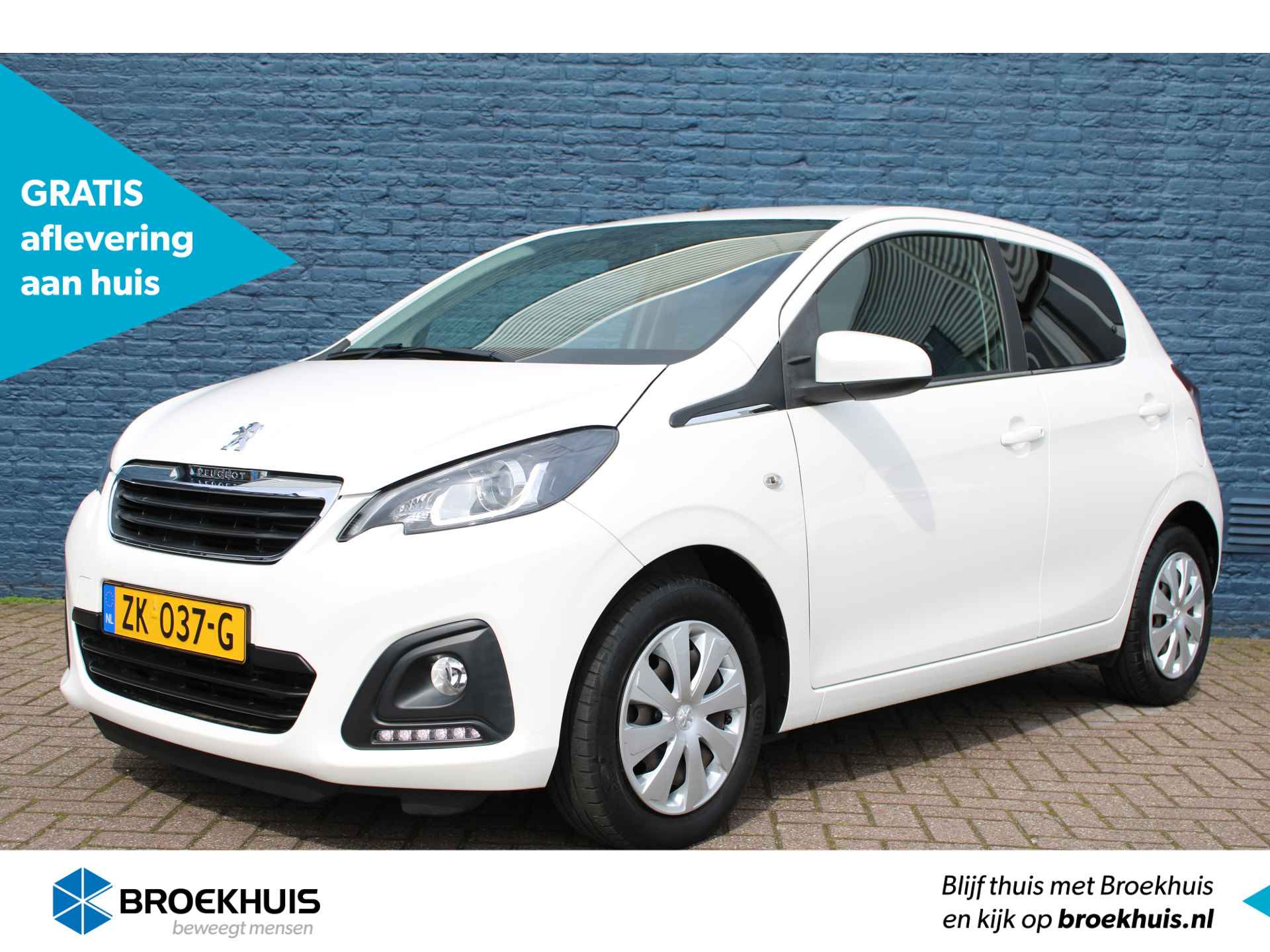 Peugeot 108 5drs 1.0 e-VTi Active | Automaat | Airconditioning | Bluetooth | 39.000km | - 1/28
