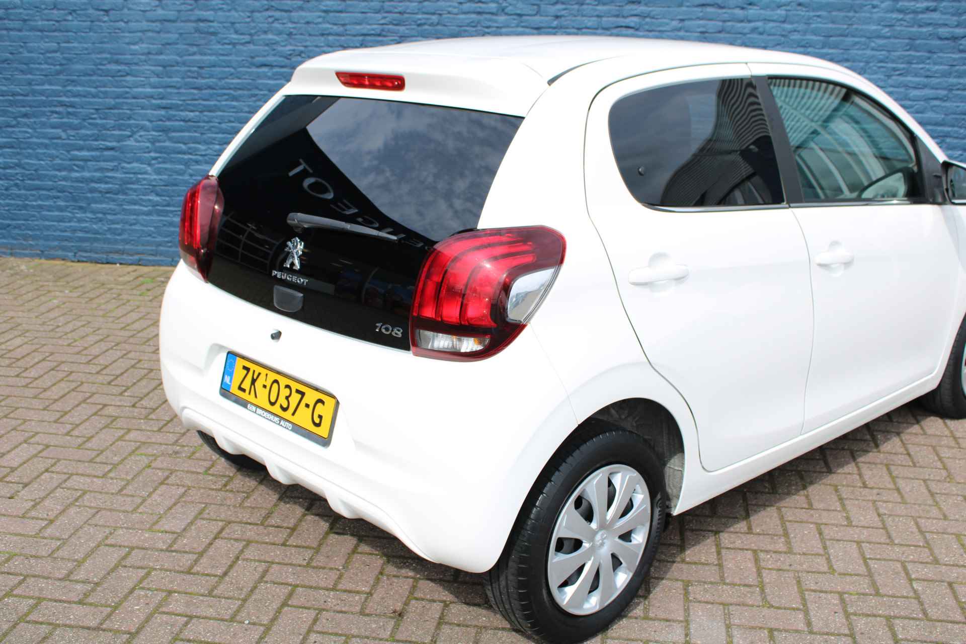 Peugeot 108 5drs 1.0 e-VTi Active | Automaat | Airconditioning | Bluetooth | 39.000km | - 11/28