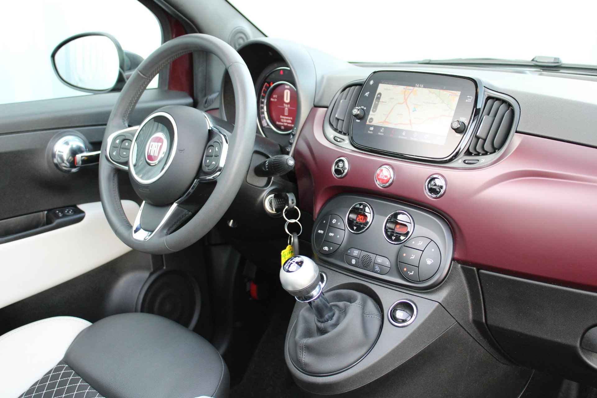 Fiat 500 C 1.0 Hybrid Star Navigatie / Clima / Cruisecontrol - 7/18