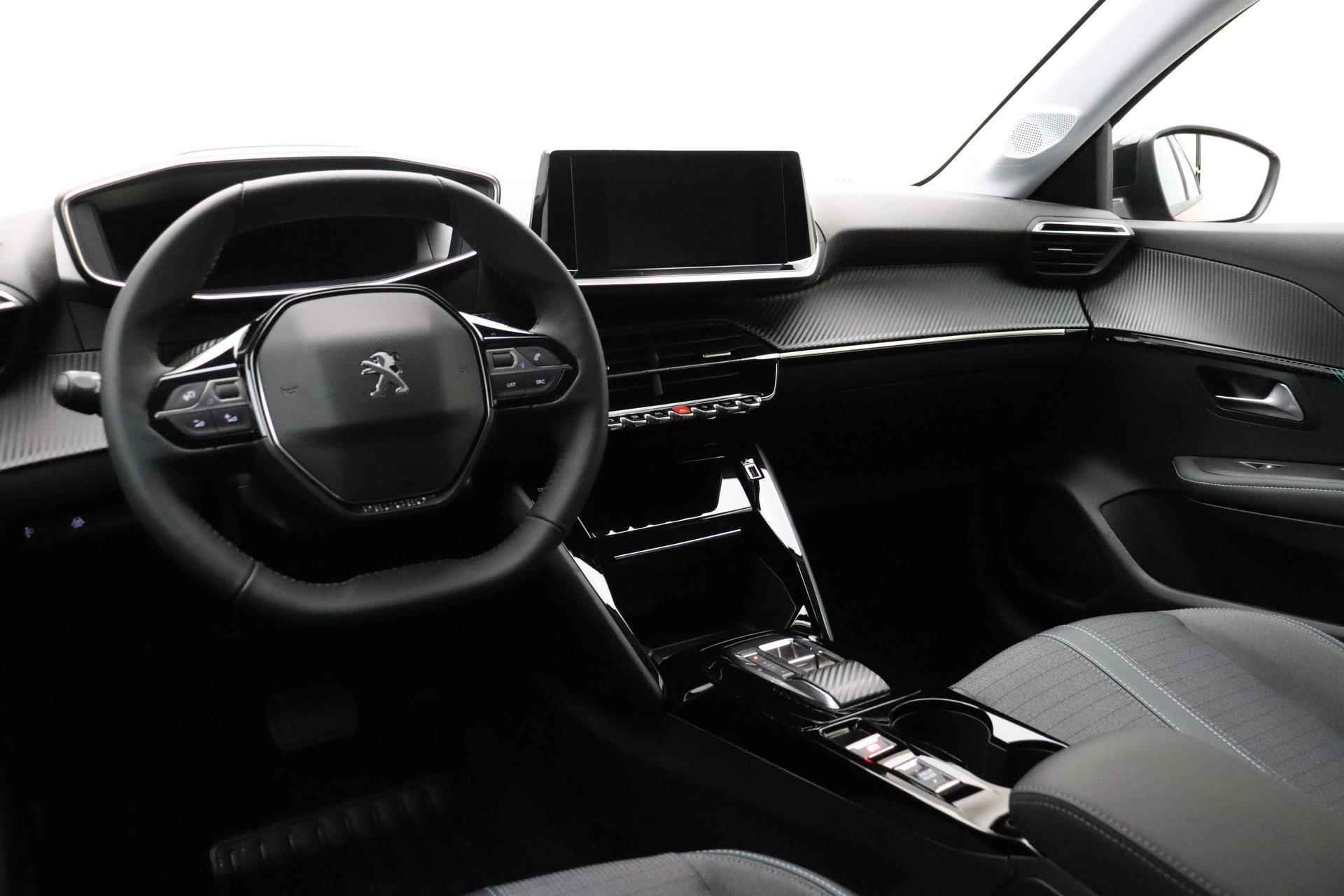 Peugeot e-208 EV Allure Pack 50 kWh | Cruise control | Achteruitrijcamera | 3D Cockpit | MirrorLink | - 8/37