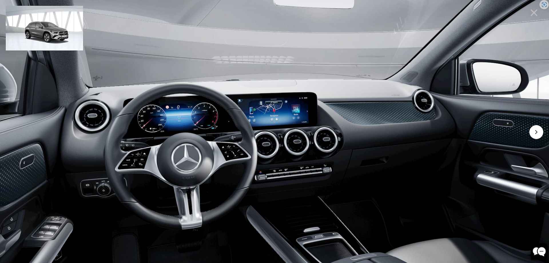 Mercedes-Benz GLA 180 Business Line | Panoramadak | Trekhaak | 360* Camera | Dode Hoek ass. | Stoelverwarming - 11/14