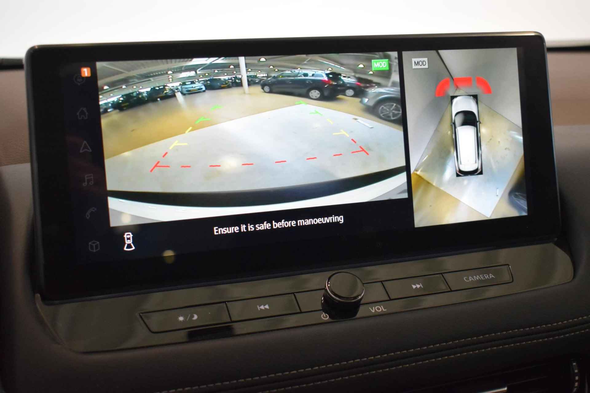 Nissan X-Trail 1.5 e-4orce N-Connecta 4WD 7p. UIT VOORRAAD LEVERBAAR| €10.000,- KORTING OP=OP| Schuif/Kantel dak | 360-Camera | Parkeersensoren | Dodehoek detectie | Adaptive cruise control | Navigatie | Apple Carplay/Android auto | Automatische regen/lichtsensor | - 39/63