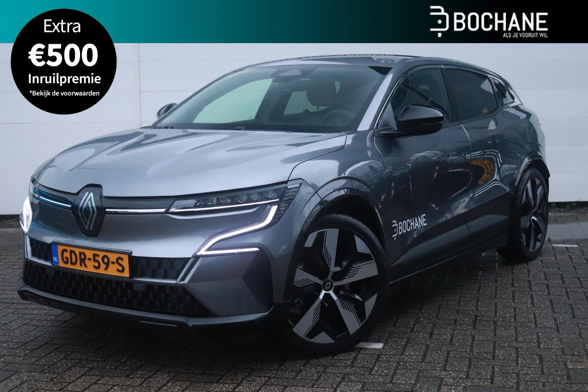 Renault Megane E-Tech EV60 Optimum Charge Techno | Pack Winter | A. Camera | Adap. Cruise | Navi | NL Auto | Beschikbaar per 1/2025!