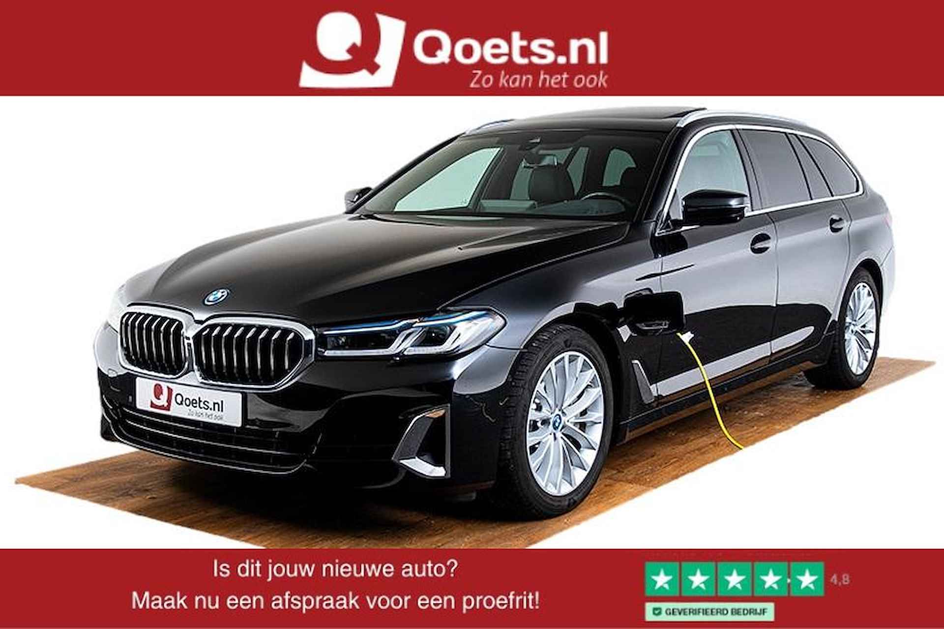 BMW 5-serie Touring 530e Business Edition Plus Luxury Line - Panoramadak - Comfort Access - 4-Zone Airco - Laserlight - Parking Assistant Plus - Driving Assistant - Head-Up Display - 1/72