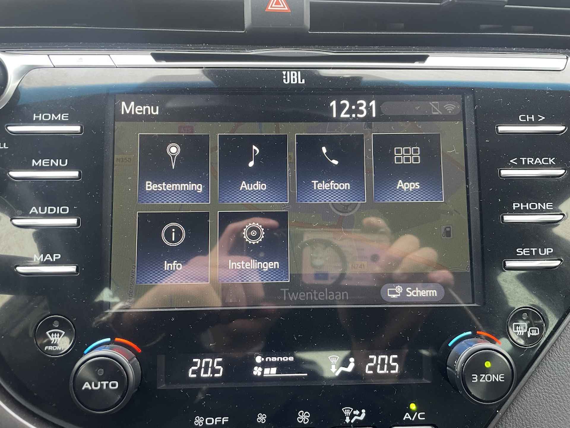 Toyota Camry 2.5 Hybrid Premium | Navi | JBL | Leder | Sensoren v/a | - 27/35