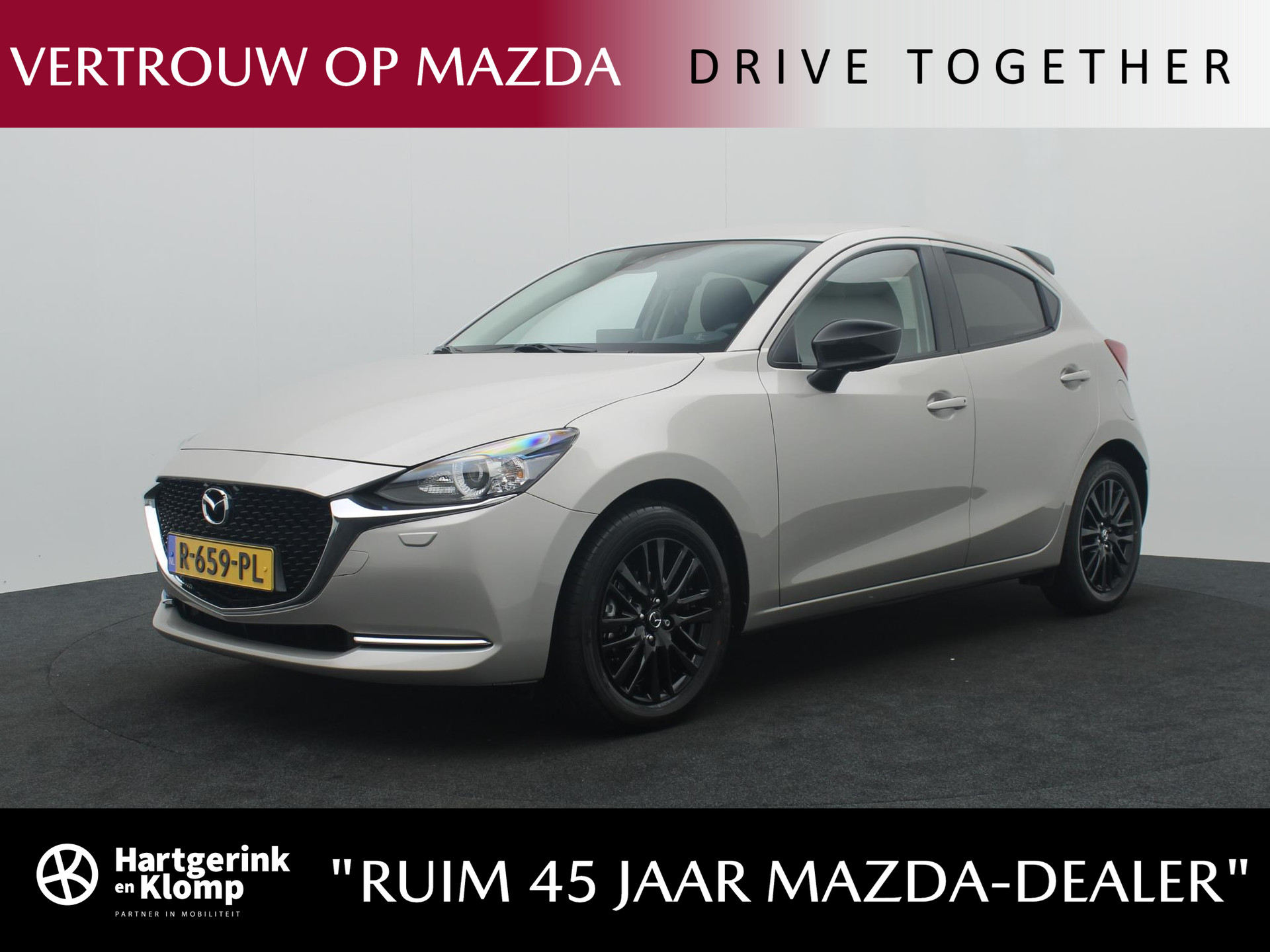 Mazda 2 1.5 Skyactiv-G Sportive met navigatie : dealer onderhouden bij viaBOVAG.nl