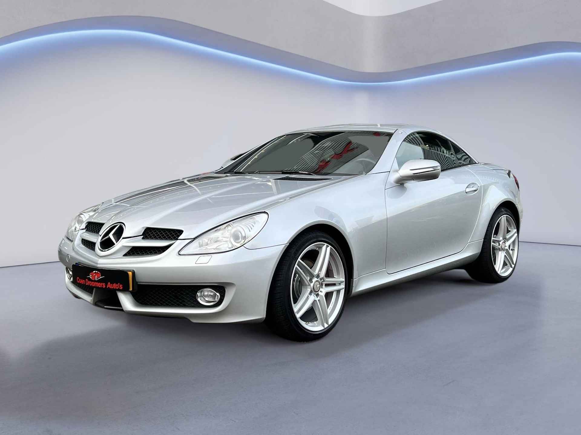 Mercedes-Benz SLK-klasse 200 K. Prestige Plus Apple Carplay, Stoelverwarming, Airscarf, Leder, 18"LM, Airco, Cruise Control (MET GARANTIE*) - 1/31