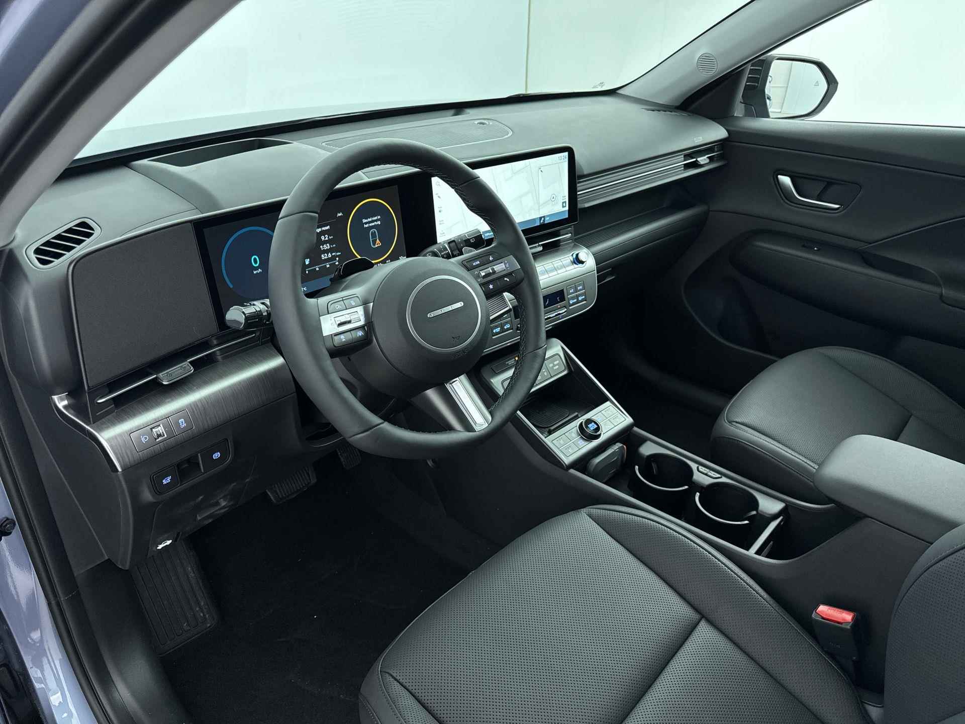 Hyundai Kona Electric Premium 65.4 kWh | Leer | Memory | Stoelventilatie | Warmtepomp | V2L | Adaptive cruise | Navigatie | - 11/31