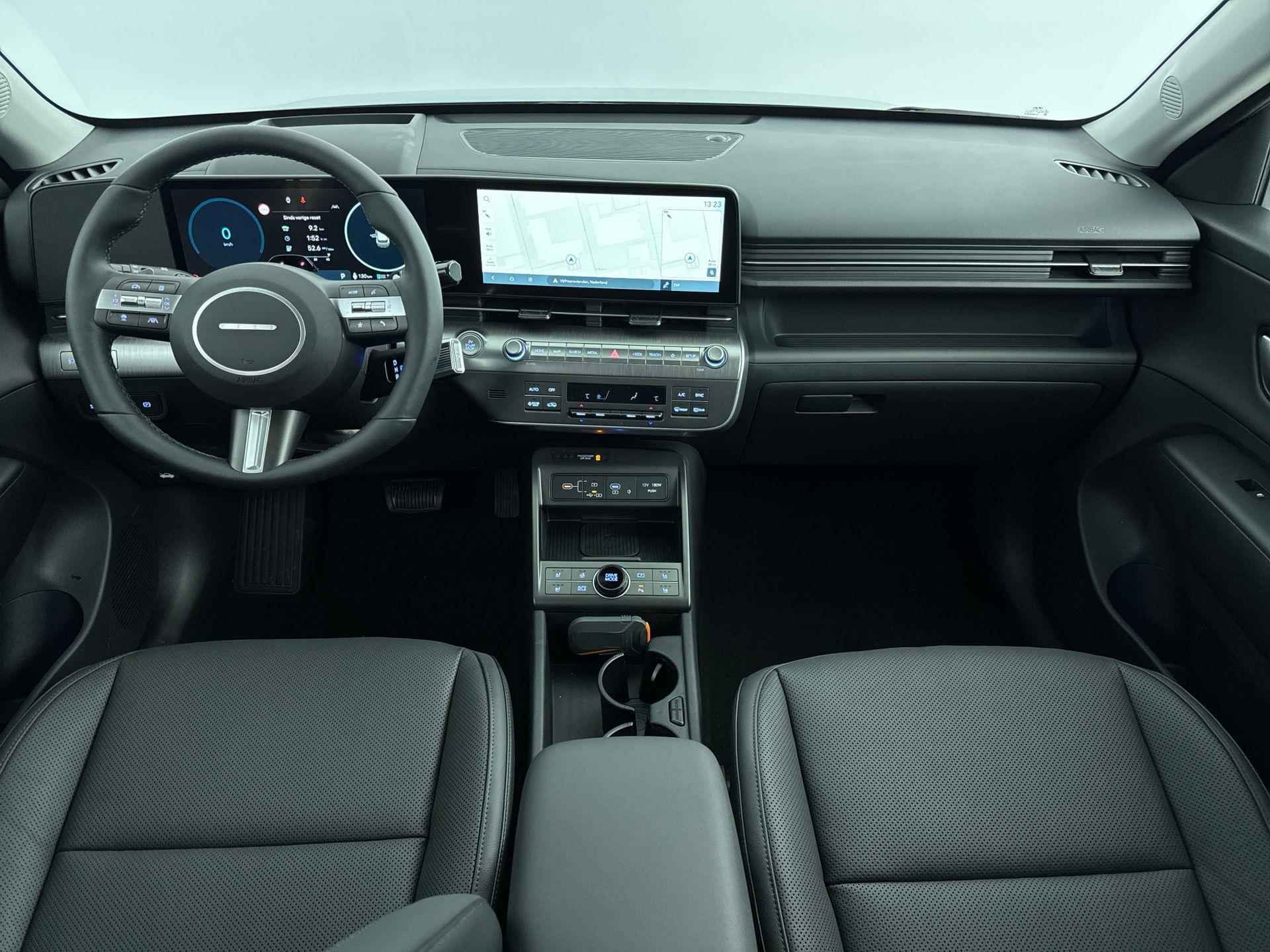 Hyundai Kona Electric Premium 65.4 kWh | Leer | Memory | Stoelventilatie | Warmtepomp | V2L | Adaptive cruise | Navigatie | - 17/31