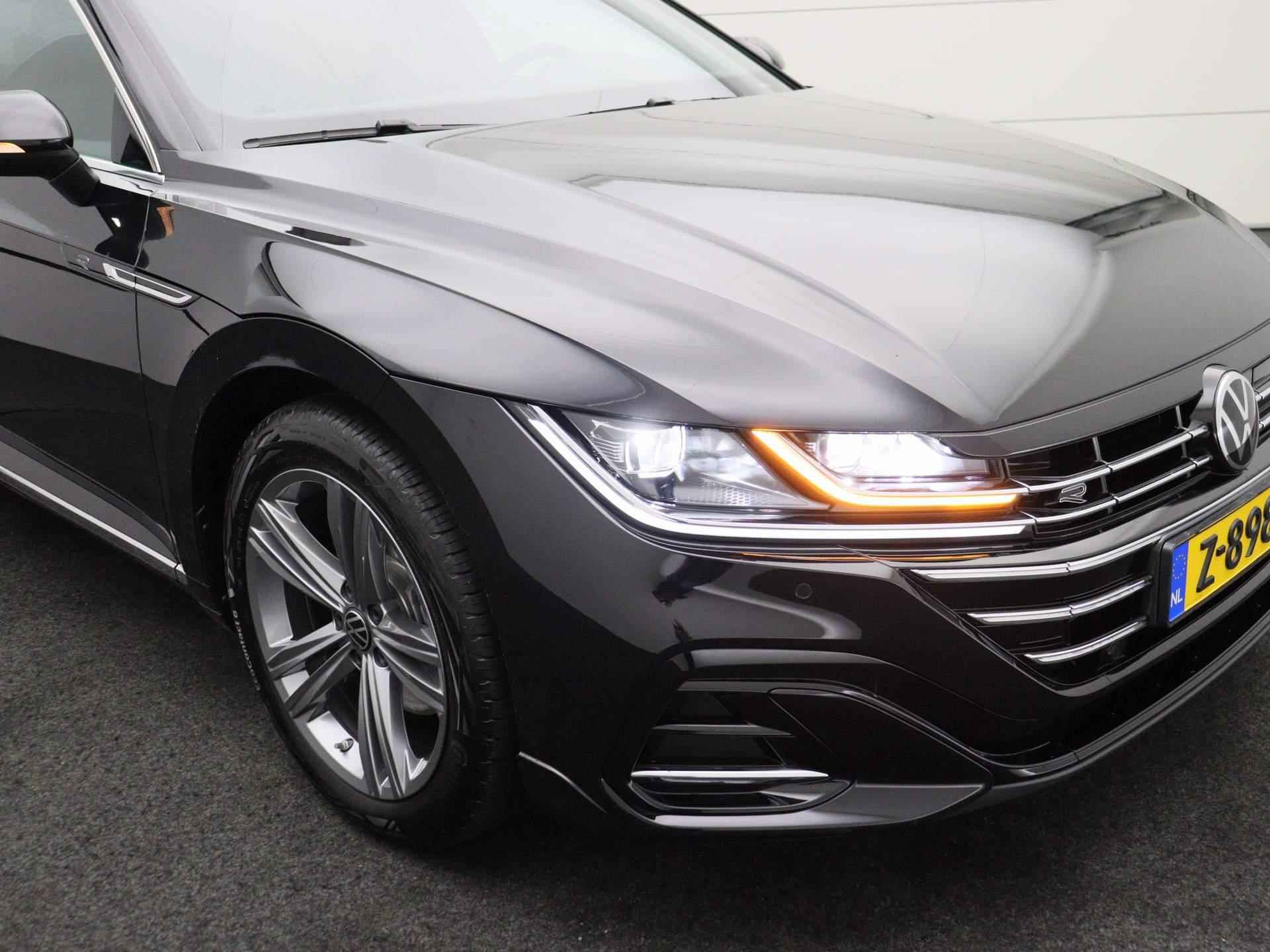 Volkswagen Arteon Shooting Brake R-Line Business 1.4 TSI eHybrid 218pk DSG Automaat Panoramadak, Trekhaak, Navigatie, Achteruitrijcamera, LED verlichting, Adaptive cruise control - 38/45