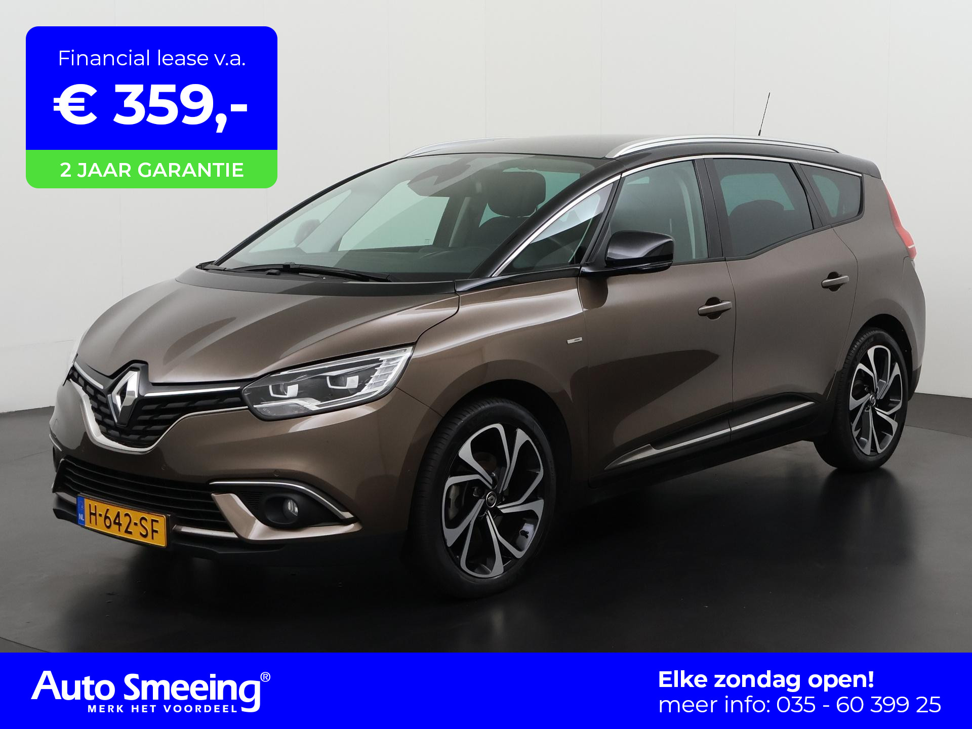 Renault Grand Scénic 1.3 TCe Bose Automaat | 7 Persoons | Panoramadak | Leder | Zondag Open!