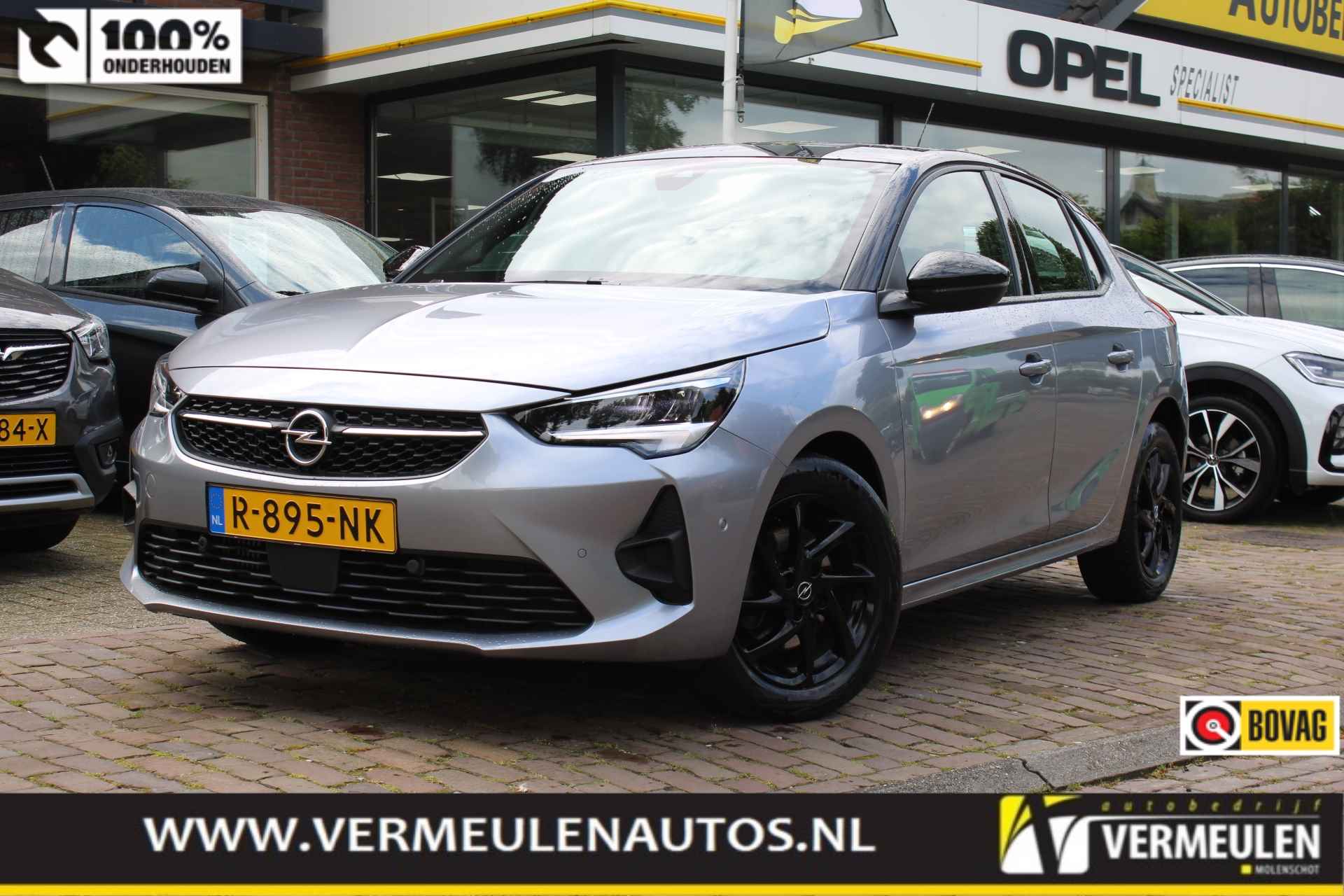 Opel Corsa 1.2 Turbo 130PK GS Line Automaat + 16"/ Airco/ Cruise/ Virtual/ Camera/ APP-Connect/ Full-LED/ NL auto - 1/45