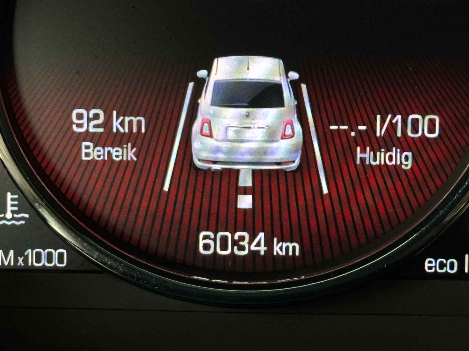 Fiat 500 1.0 Hybrid Sport | Panoramadak | Cruise control | Climate control | Apple Carplay/Android Auto - 32/42