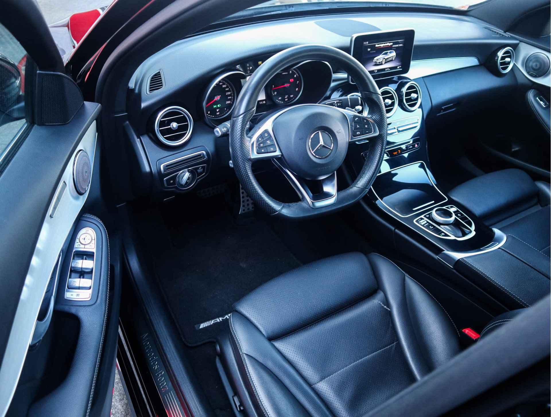 Mercedes-Benz C-Klasse Estate 180 Sport Edition Premium Plus Navi/Clima/Cruise/Leder/Camera - 33/35