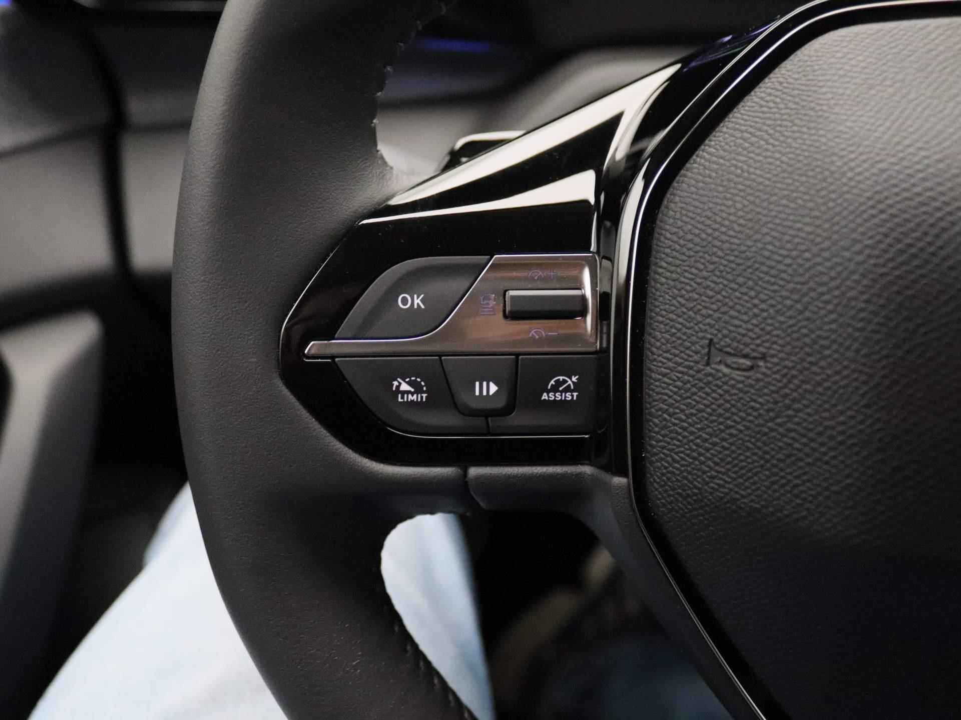 Peugeot 308 1.6 HYbrid 180 Allure Pack Business | Navigatie | Parkeercamera voor en achter + parkeersensoren voor enachter | 360 graden camera | Adaptieve cruise control - 19/30