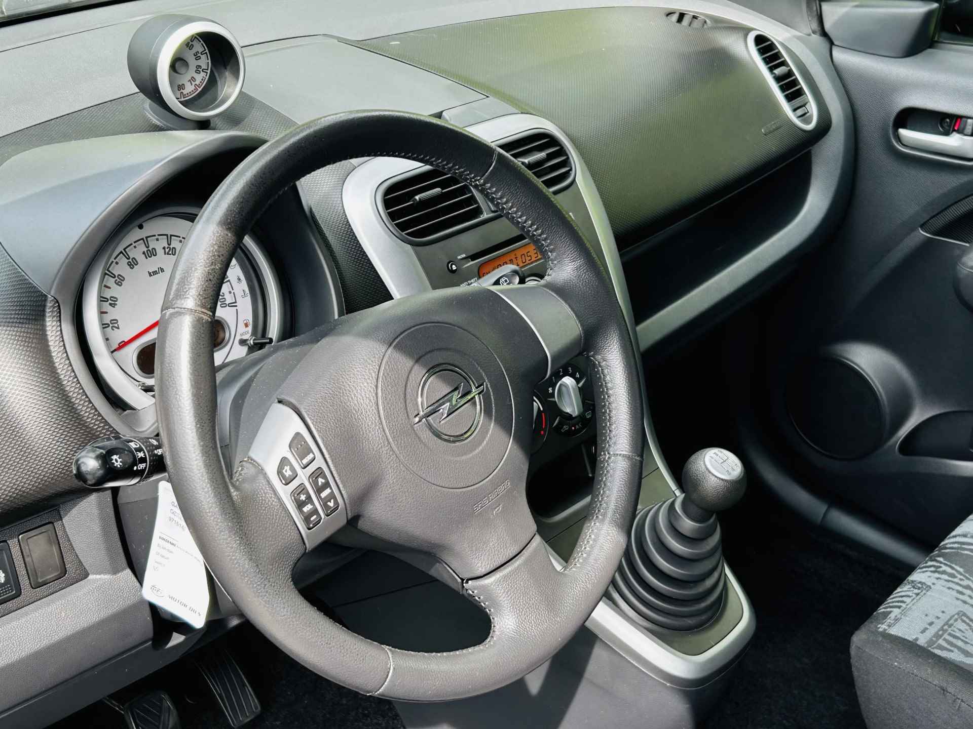 Opel Agila 1.2 Edition Airco Leuke auto lage kilometerstand , airco , lm velgen  , enz - 5/18