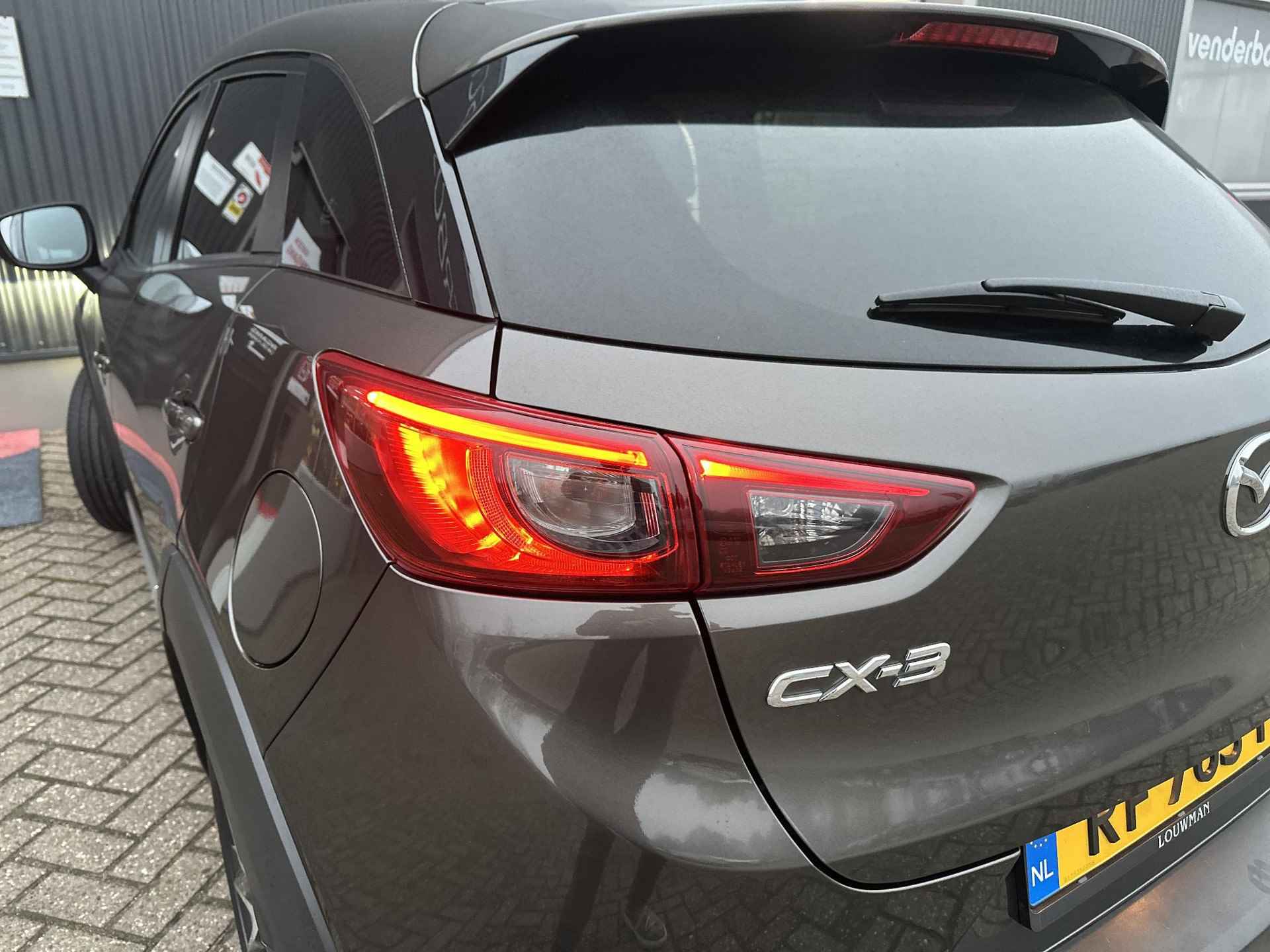 Mazda CX-3 2.0 SkyActiv-G 120 GT-M 1e Eig. | Dealerond. | Alle opties - 27/36