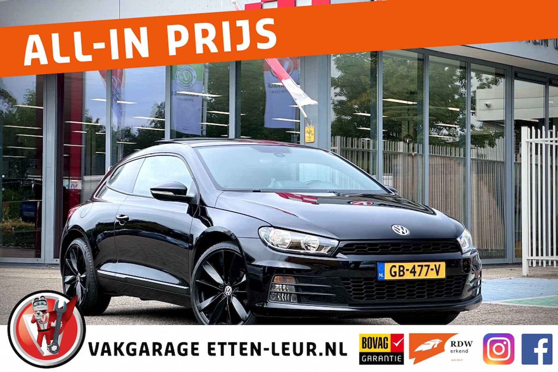 Volkswagen Scirocco BOVAG 40-Puntencheck