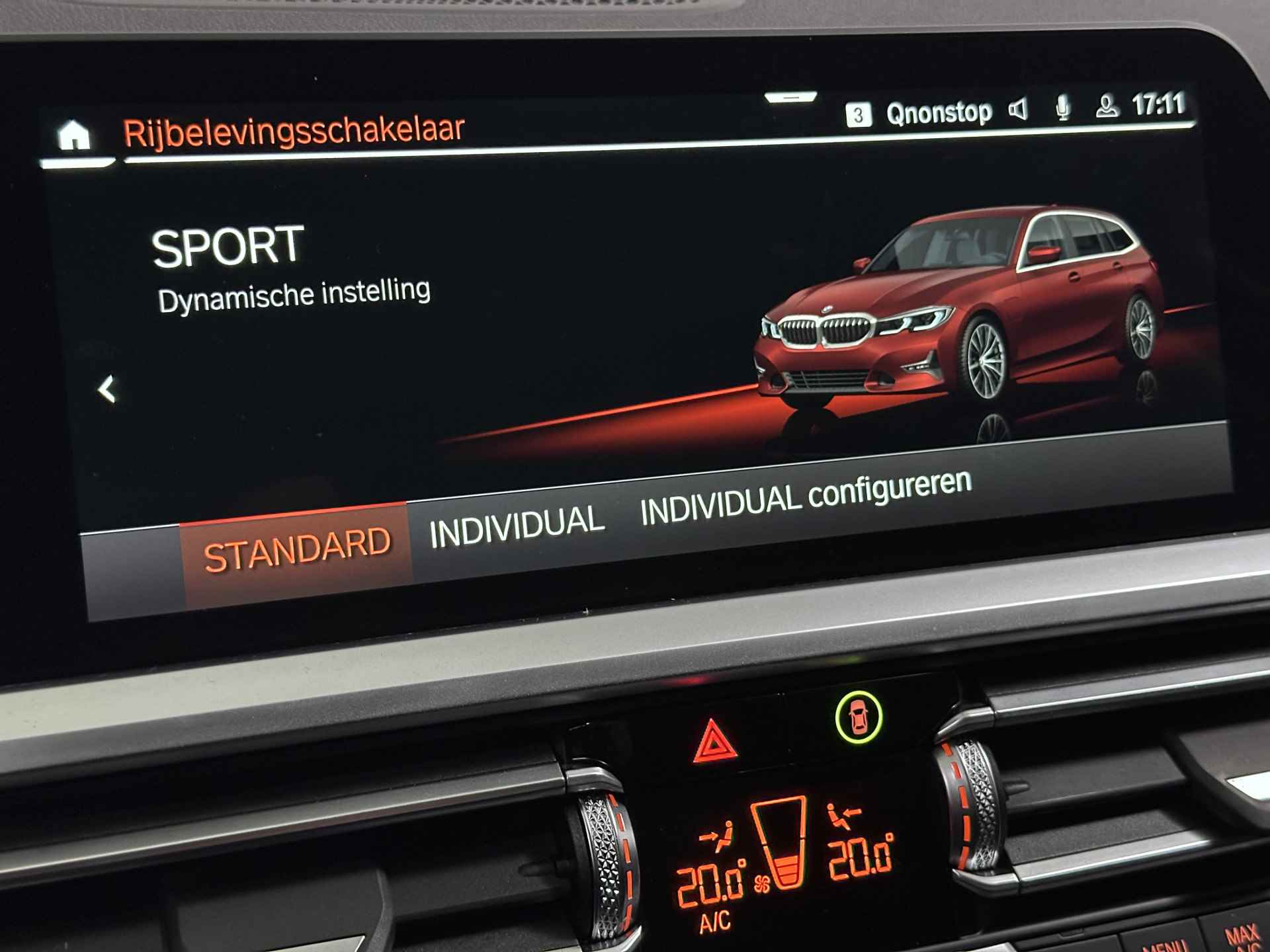 BMW 3 Serie Touring 320e Sportline Plug in Hybrid PHEV | Half Lederen Sporstoelen Verwarmd | M Sportstuur | Apple Carplay | Virtual Cockpit | Navigatie | Camera | DAB | - 22/41