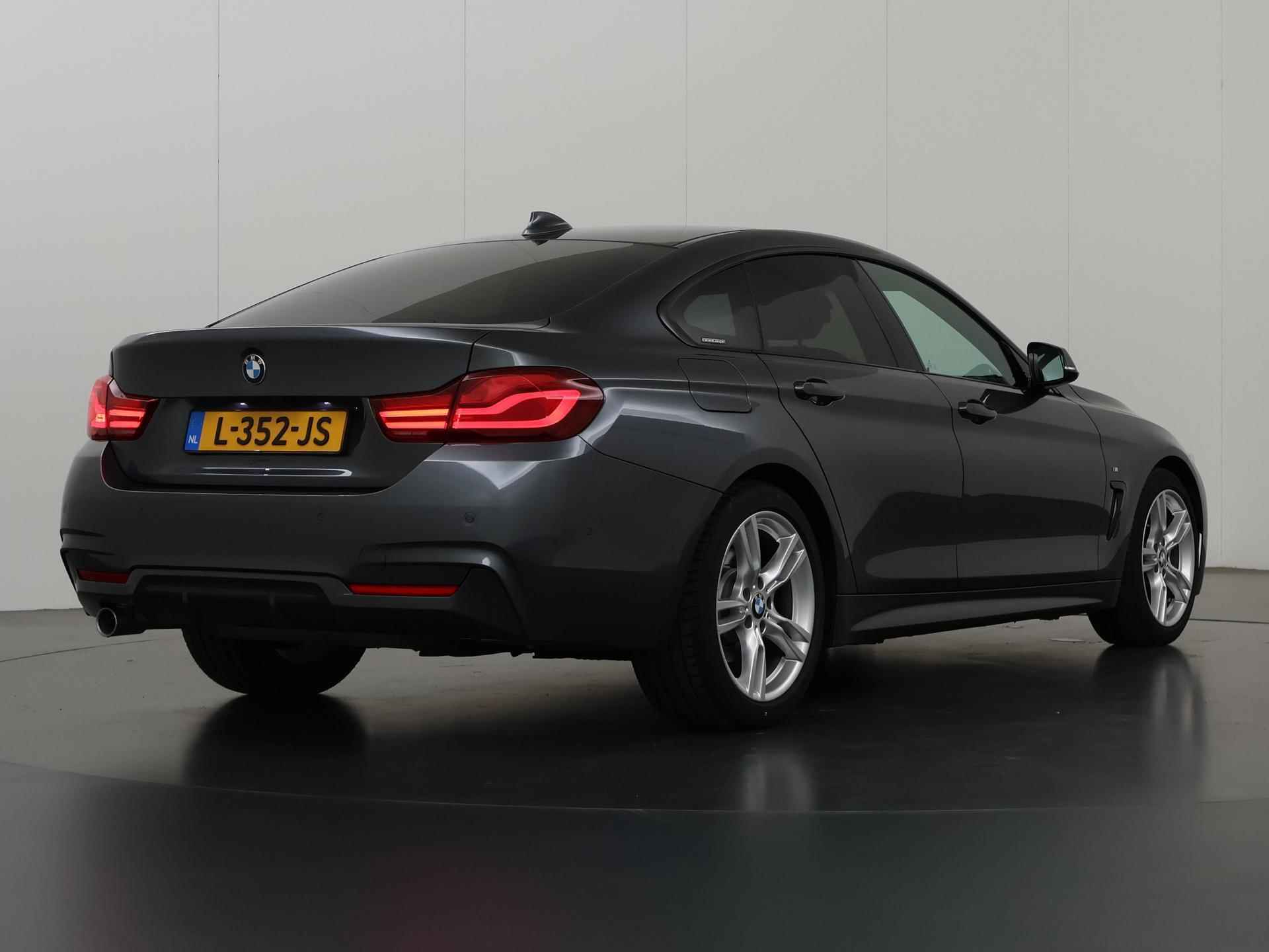 BMW 4-serie Gran Coupé 418i High Executive Edition | M-Sport | Camera | Sportstoelen | Schuif/Kanteldak | Lederen Interieur | Groot Navigatie | Climate Control | Stoelverwarming | Cruise Control | LED | - 3/45