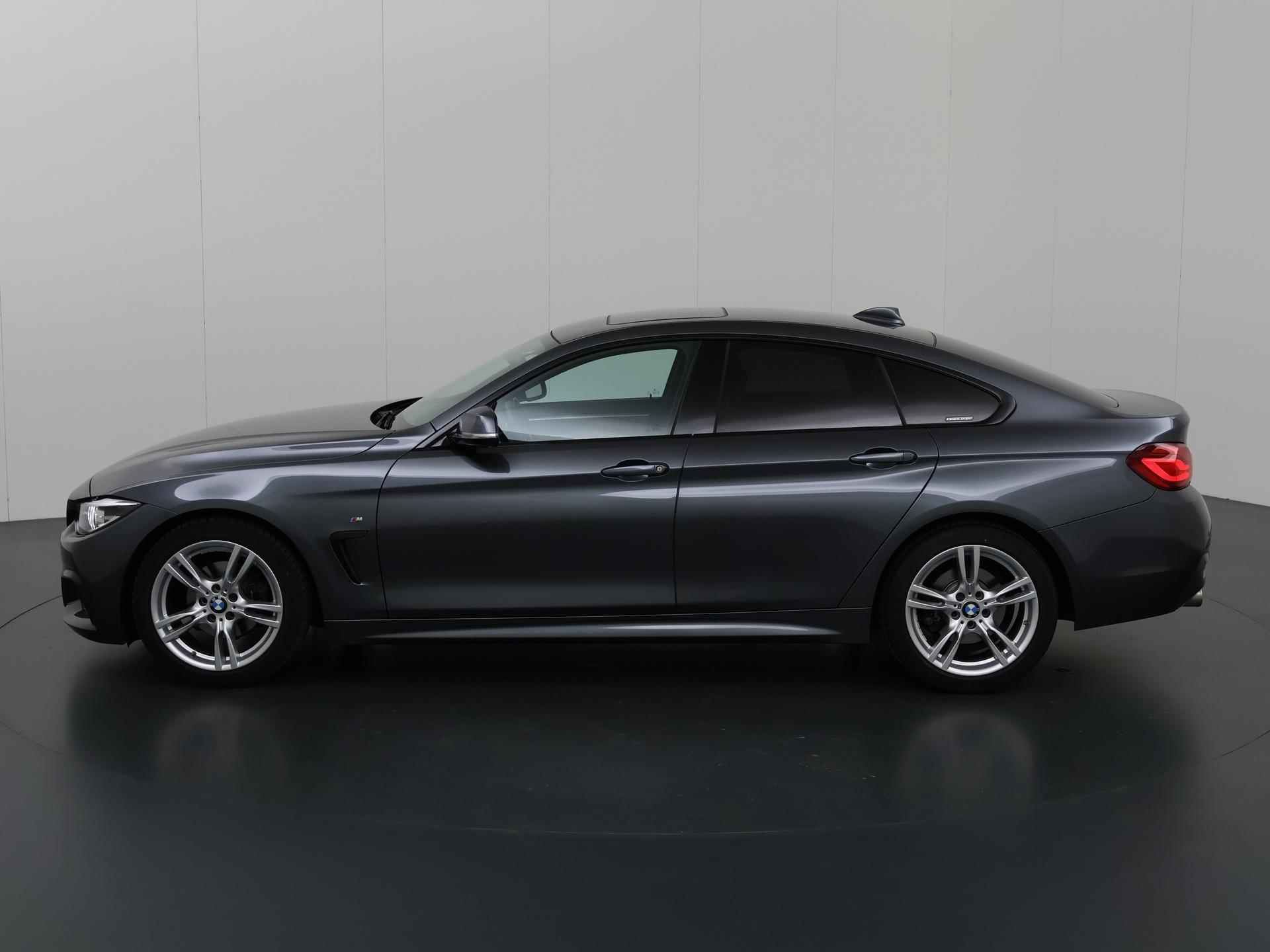 BMW 4-serie Gran Coupé 418i High Executive Edition | M-Sport | Camera | Sportstoelen | Schuif/Kanteldak | Lederen Interieur | Groot Navigatie | Climate Control | Stoelverwarming | Cruise Control | LED | - 6/45