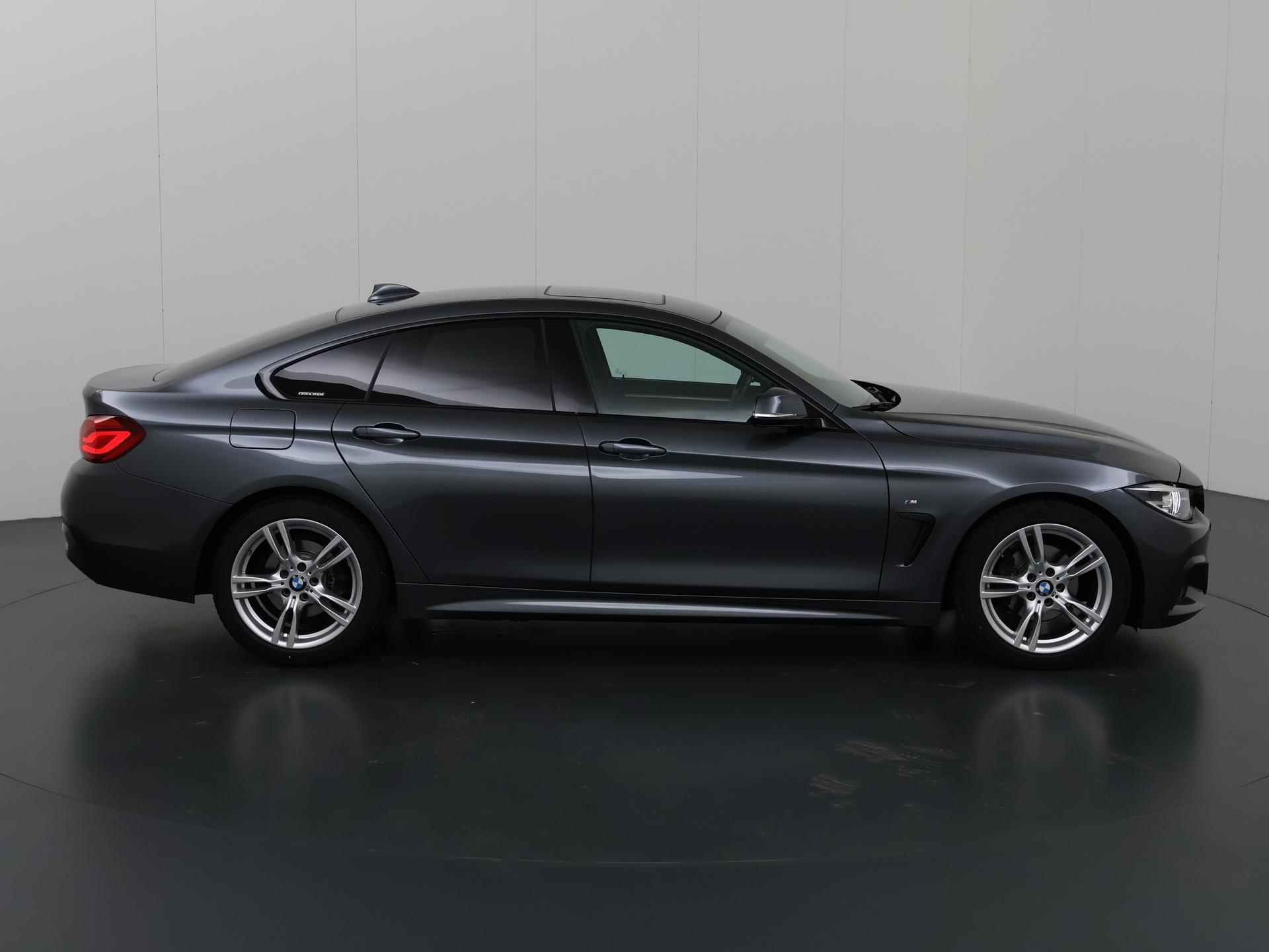 BMW 4-serie Gran Coupé 418i High Executive Edition | M-Sport | Camera | Sportstoelen | Schuif/Kanteldak | Lederen Interieur | Groot Navigatie | Climate Control | Stoelverwarming | Cruise Control | LED | - 7/45