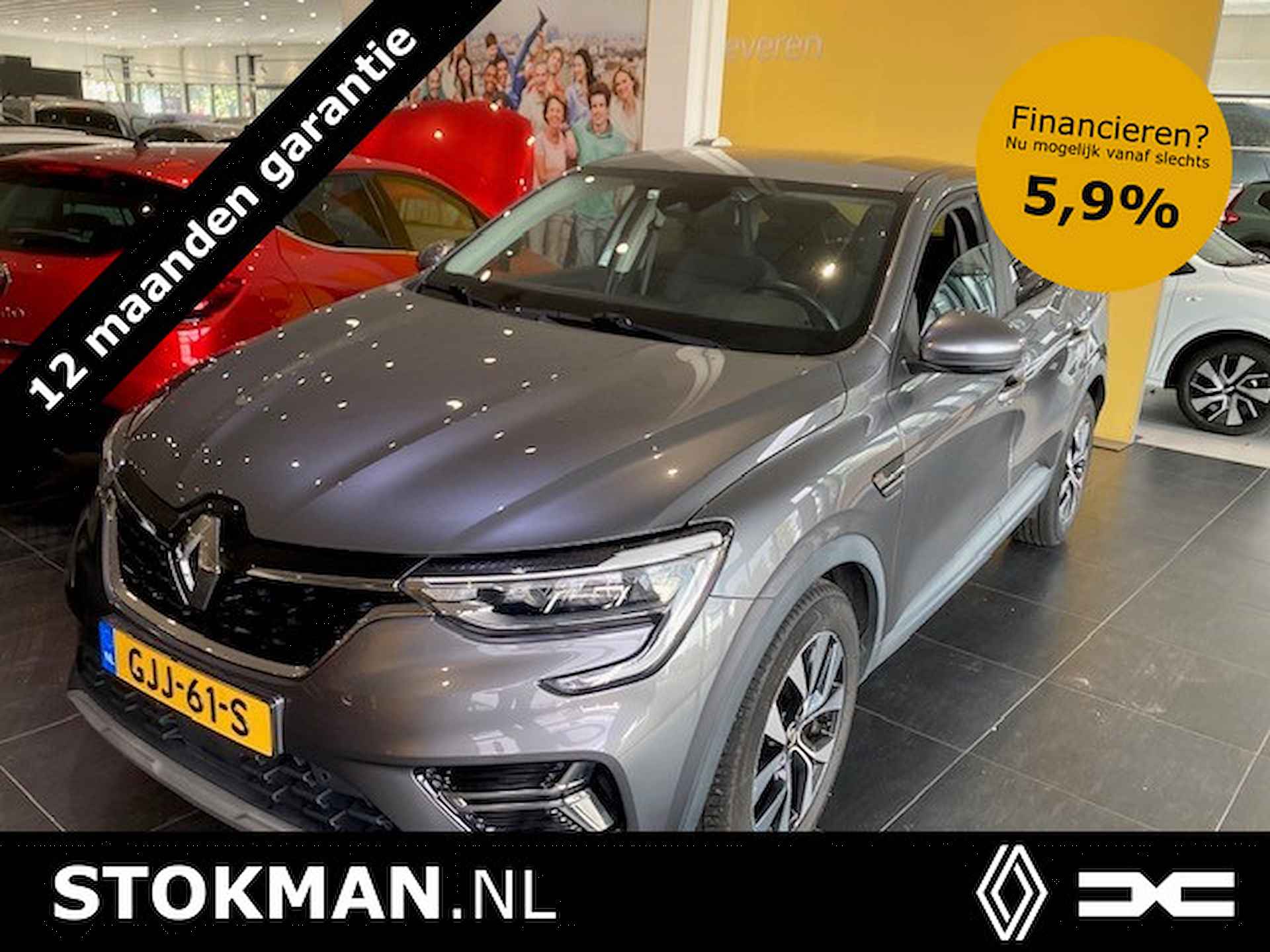 Renault Arkana 1.6 E-Tech hybrid 145 PK ZEN | Pack Solid | Camera achter | LM Velgen | incl. Bovag rijklaarpakket met 12 maanden garantie | - 1/18