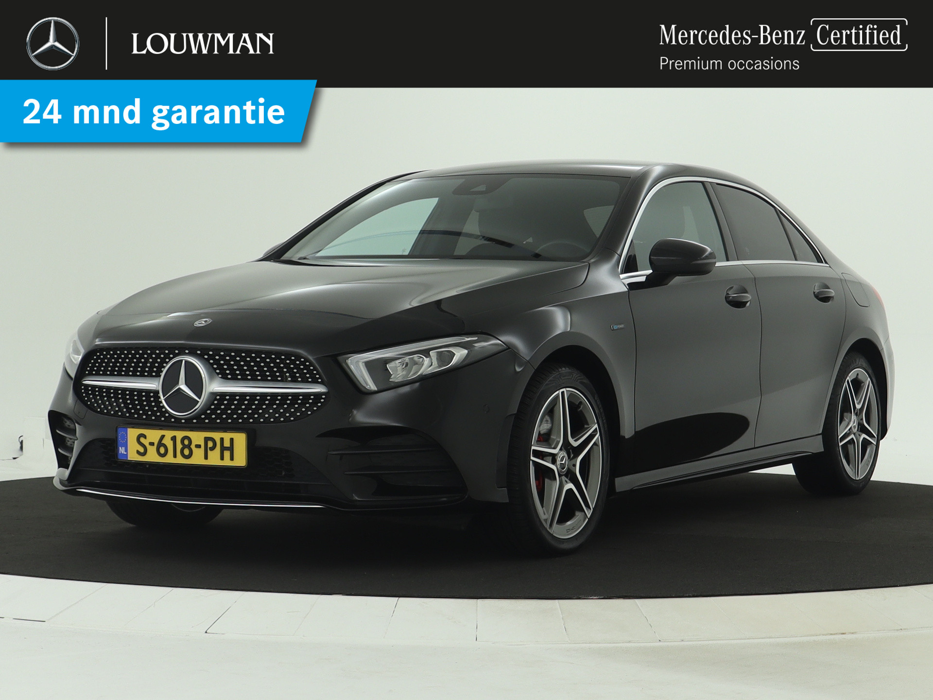 Mercedes-Benz A-Klasse 250 e AMG Plug-In Hybride | Stoelverwarming | LED verlichting | Apple CarPlay | DAB | Cruise Control | Inclusief 24 maanden MB Certified garantie voor Europa.